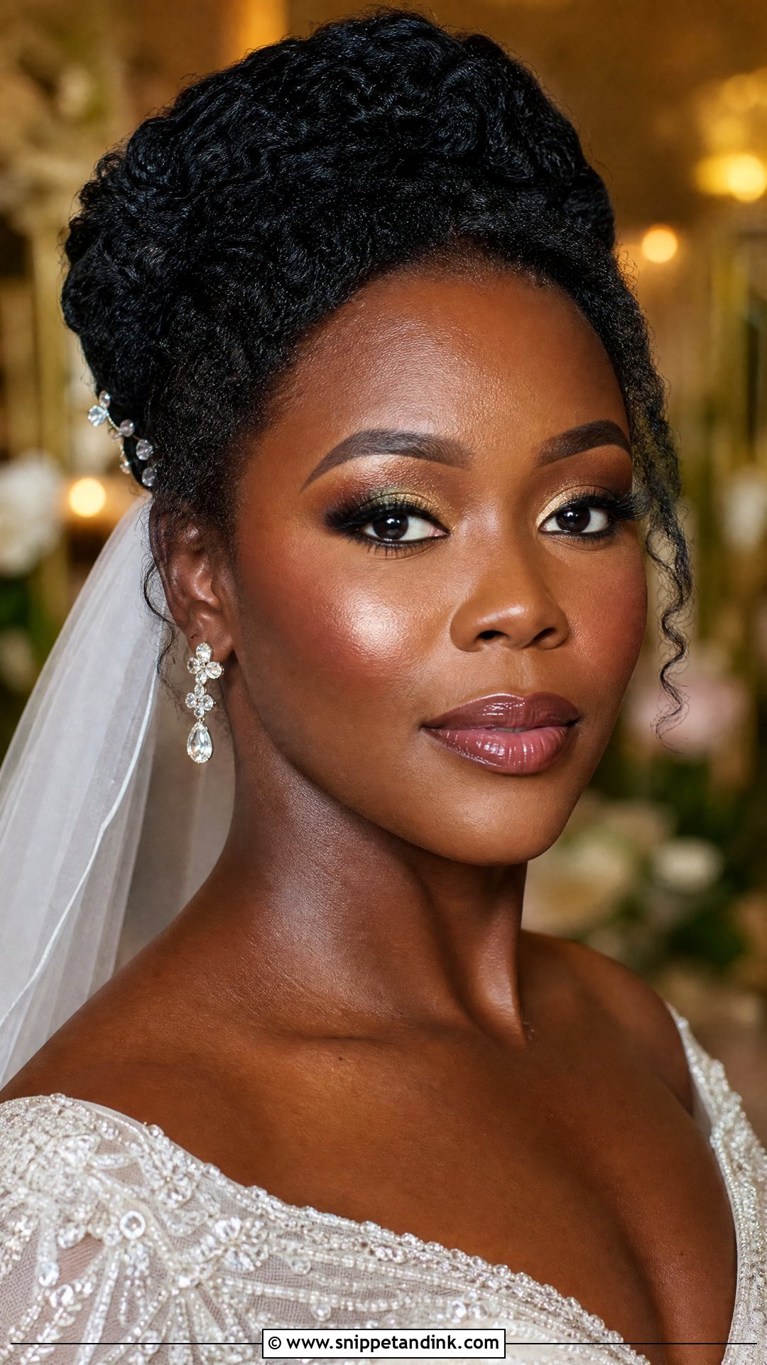 Airbrush Bridal Makeup For Dark Skin - Snippet and Ink - 20 Airbrush Bridal Makeup Ideas