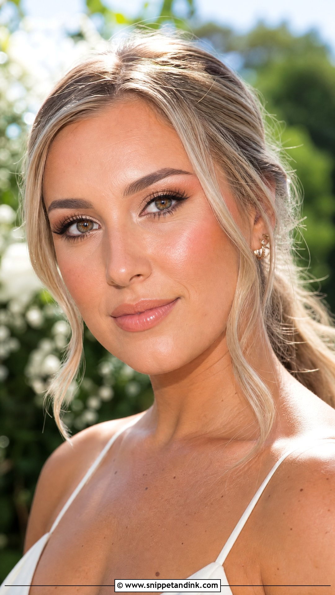 Airbrush Bridal Makeup For Summer Wedding - Snippet and Ink - 20 Airbrush Bridal Makeup Ideas