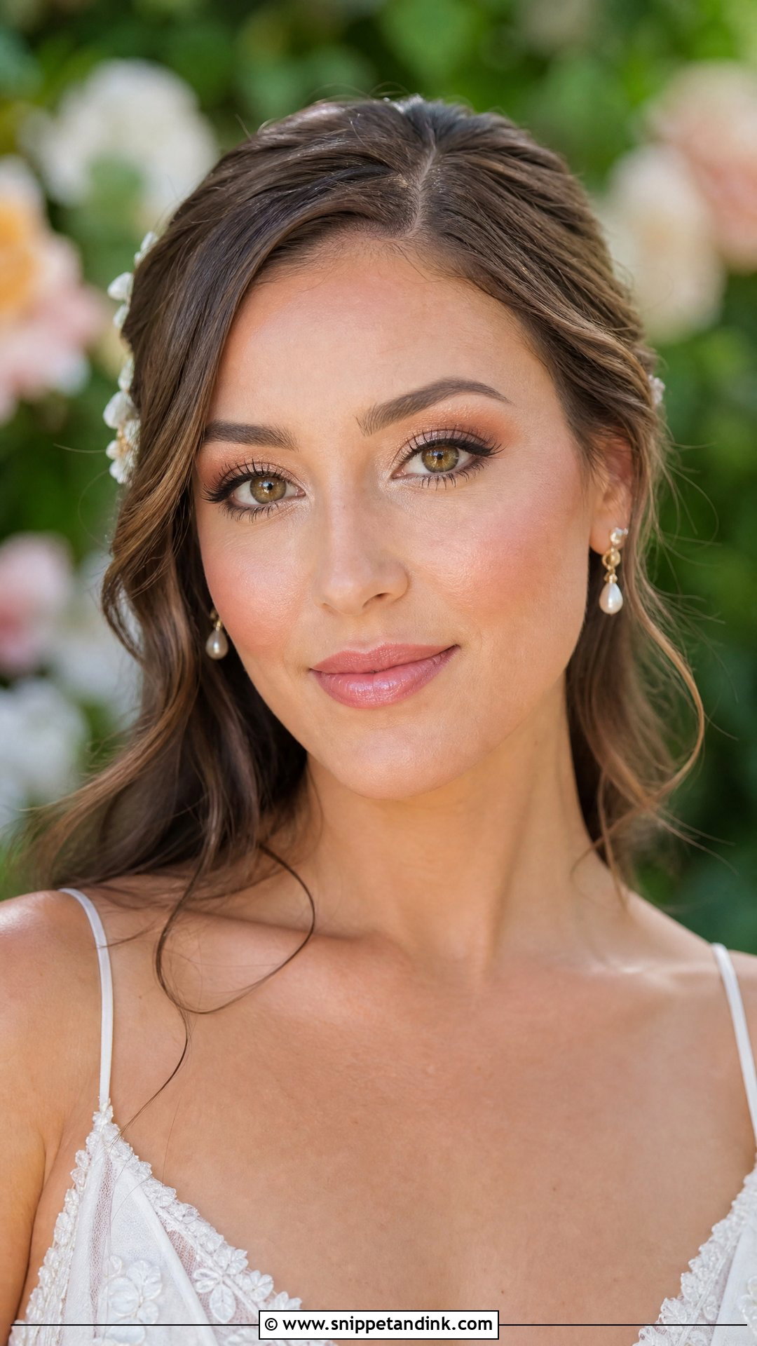 Airbrush Bridal Makeup For Summer Wedding - Snippet and Ink - 20 Air Brush Makeup for Bridal Ideas