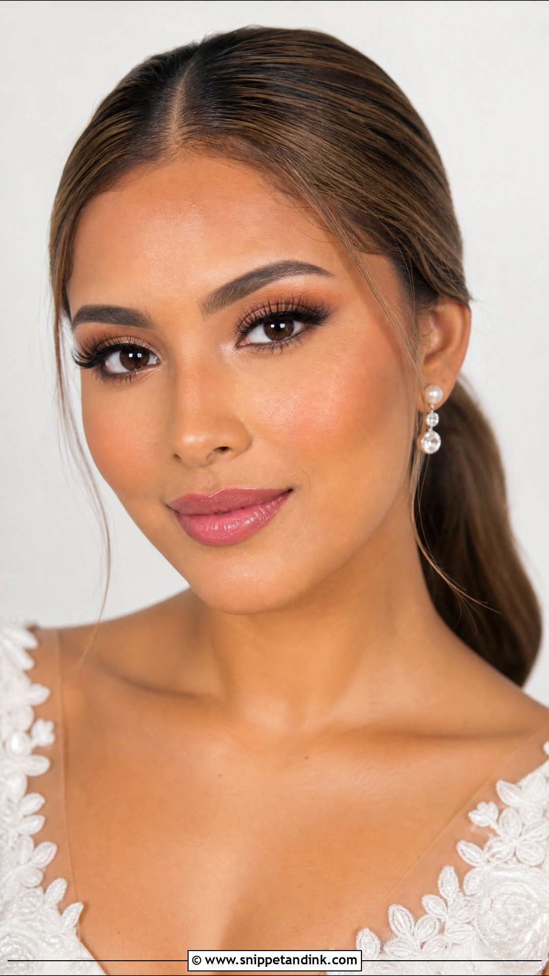 Airbrush Wedding Makeup - Snippet and Ink - 35 Wedding Makeup Ideas