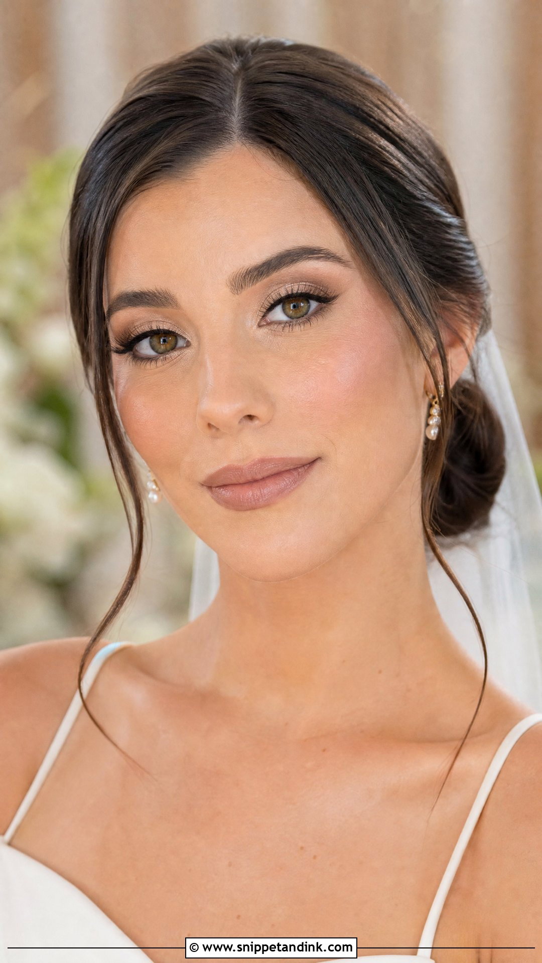 Airbrush Wedding Makeup For Hooded Eyes - Snippet and Ink - 20 Airbrush Wedding Makeup Ideas