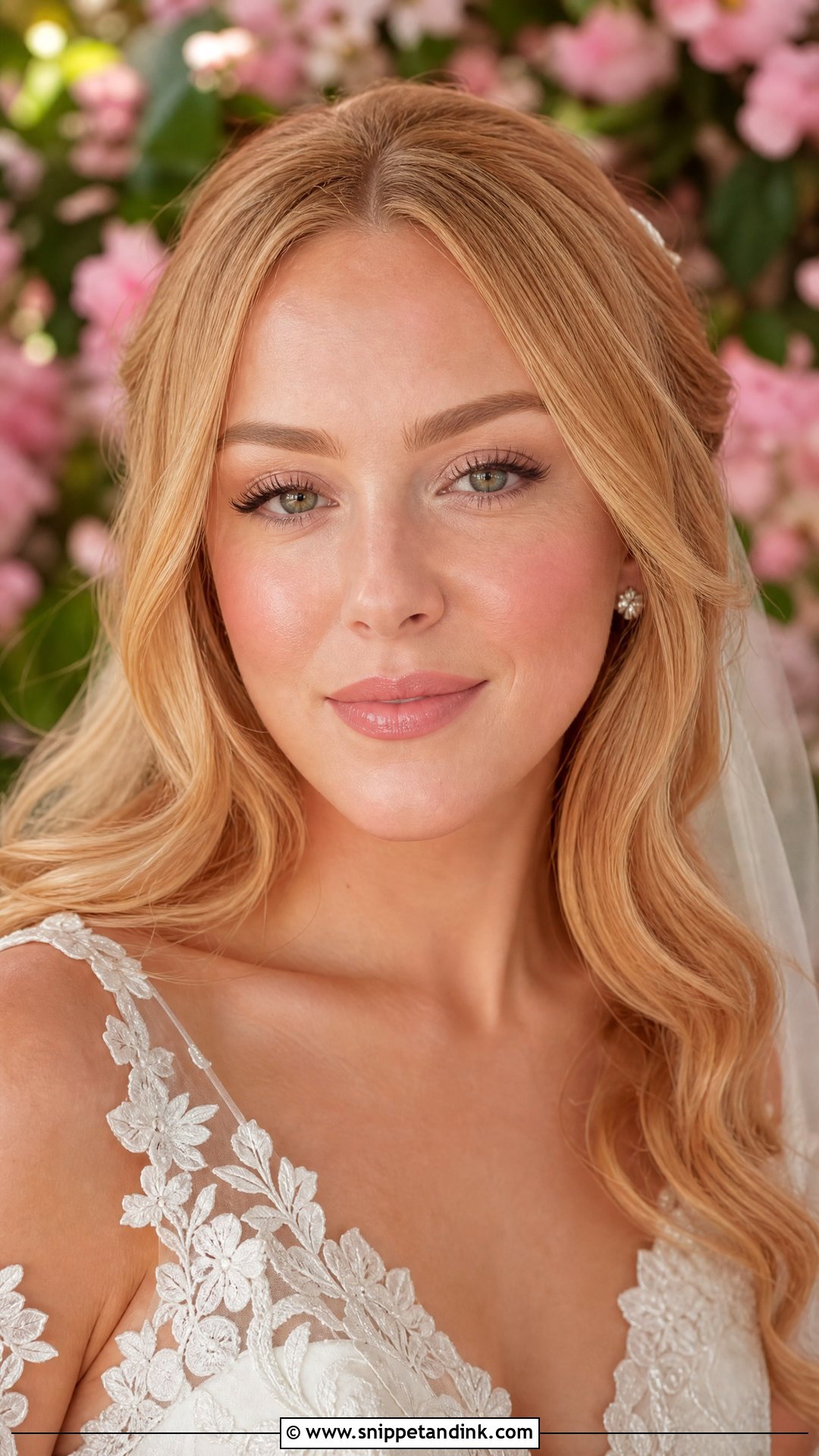 Alex Cooper Pink Blush Wedding Makeup - Snippet and Ink - 20 Alex Cooper Wedding Makeup Ideas