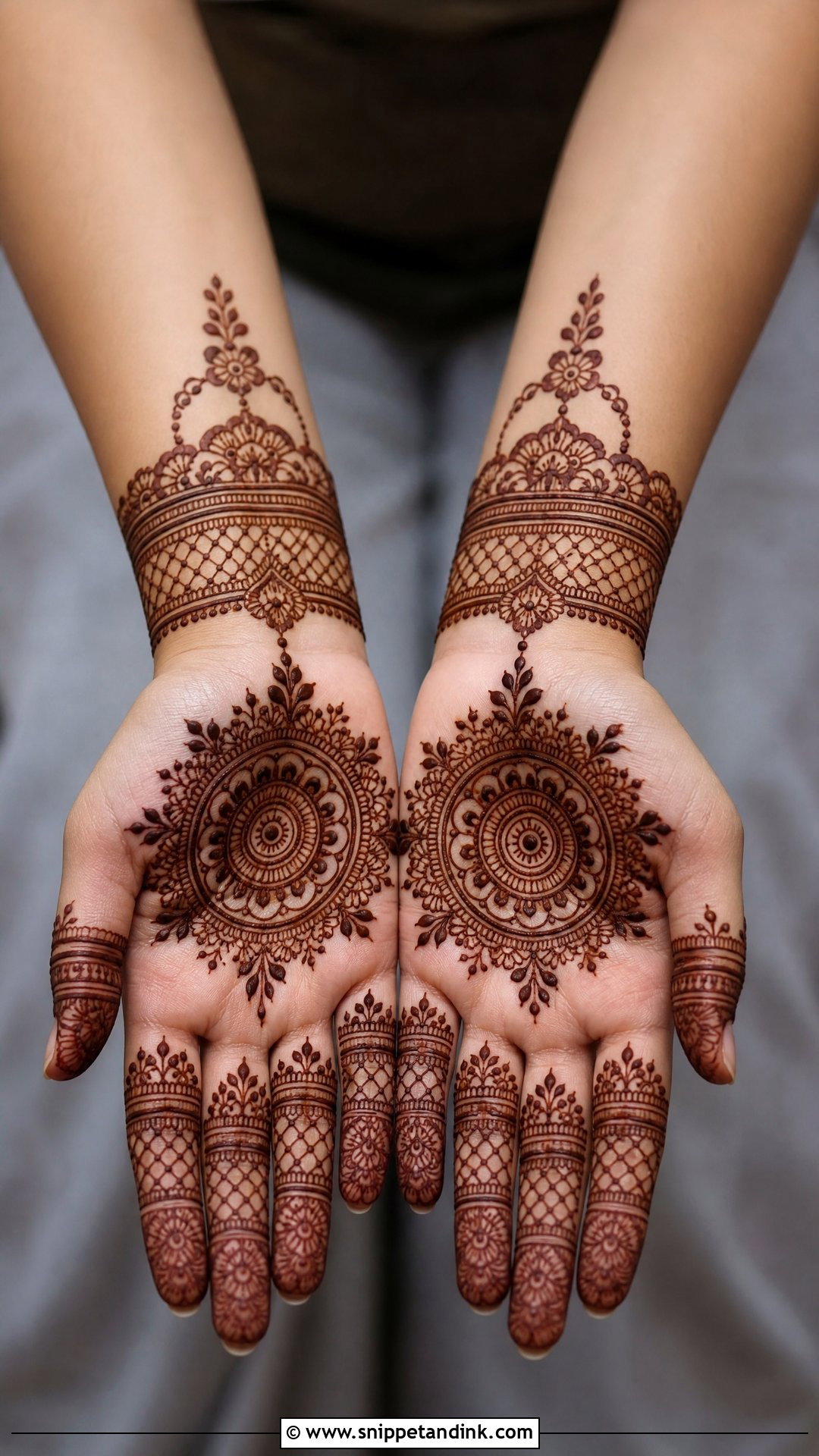 Alia Bhatt Half Hand Mehndi Design - Snippet and Ink - 20 Alia Bhatt Wedding Mehndi Design Ideas