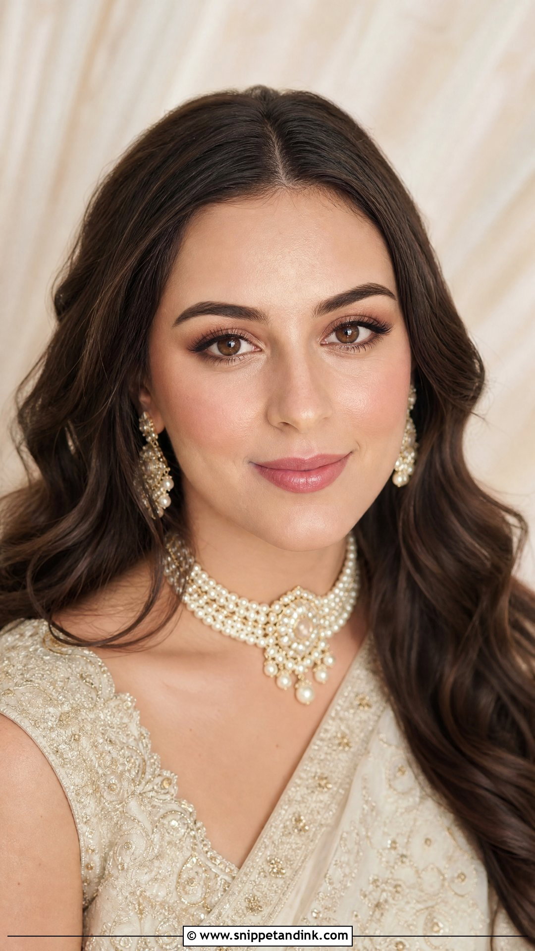 Alia Bhatt Ivory Bridal Makeup - Snippet and Ink - 20 Alia Bhatt Bridal Look Ideas