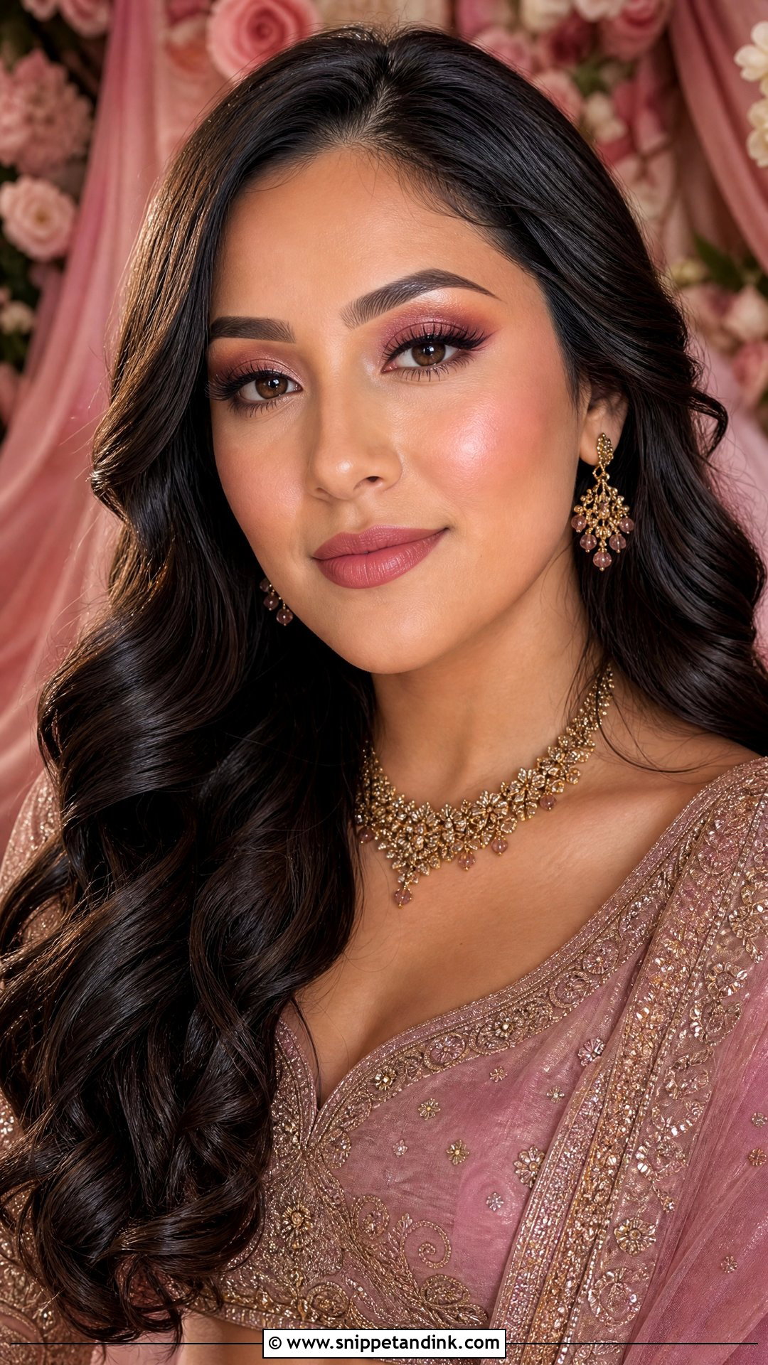Alia Bhatt Rose Bridal Makeup - Snippet and Ink - 20 Alia Bhatt Bridal Look Ideas