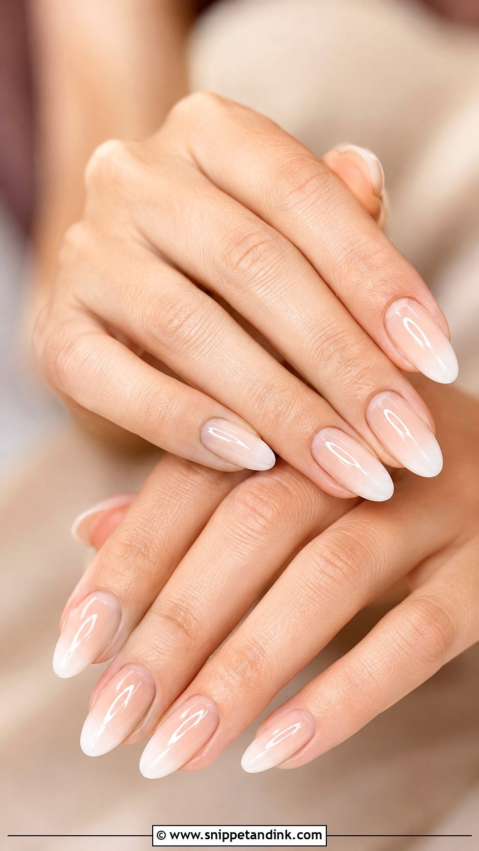 Alia Bhatt Wedding Nude Ombre Nails - Snippet and Ink - 20 Alia Bhatt Wedding Nails