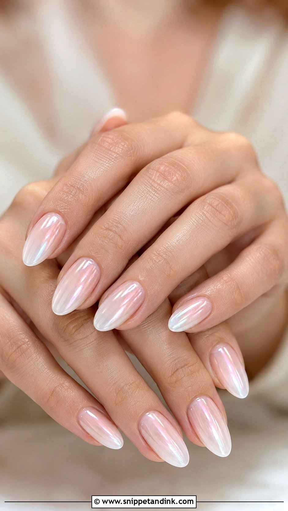 Alia Bhatt Wedding Pearl Chrome Nails - Snippet and Ink - 20 Alia Bhatt Wedding Nails