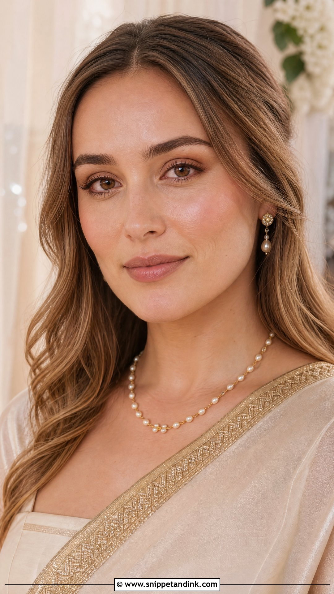Alia Bhatt Wedding Saree Makeup - Snippet and Ink - 20 Alia Bhatt Bridal Look Ideas