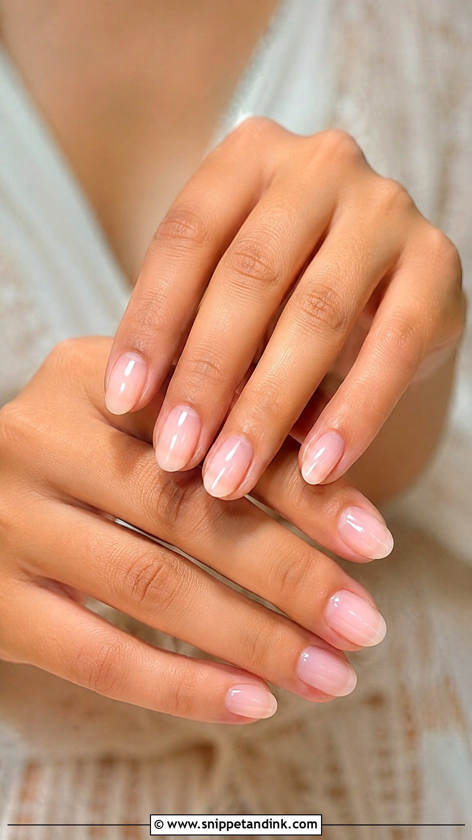 Alia Bhatt Wedding Sheer Pink Nails - Snippet and Ink - 20 Alia Bhatt Wedding Nails