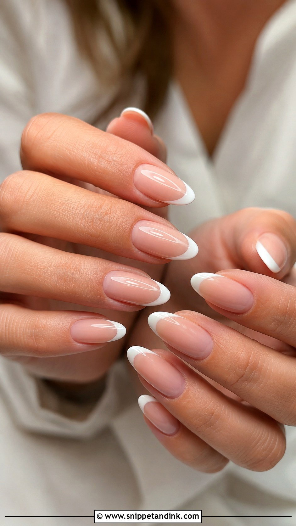 Almond Acrylic Wedding Nails - Snippet and Ink - 20 Acrylic Wedding Day Nails for Bride