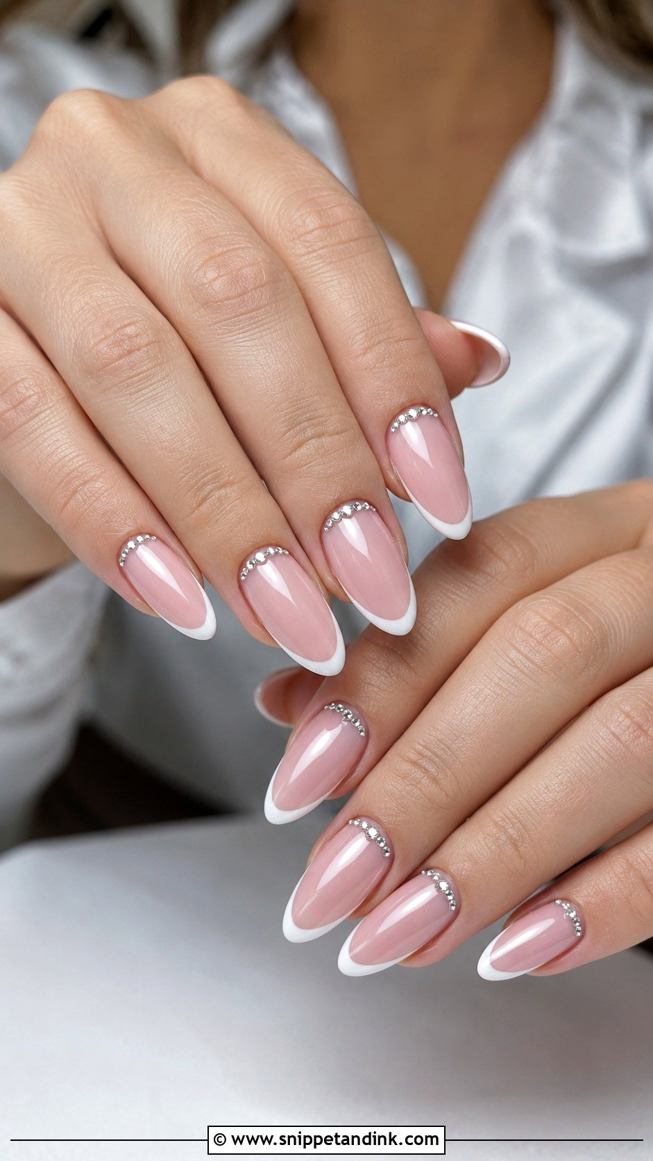 Almond Bachelorette Nails For Bride - Snippet and Ink - 30 Bachelorette Nails the Bride