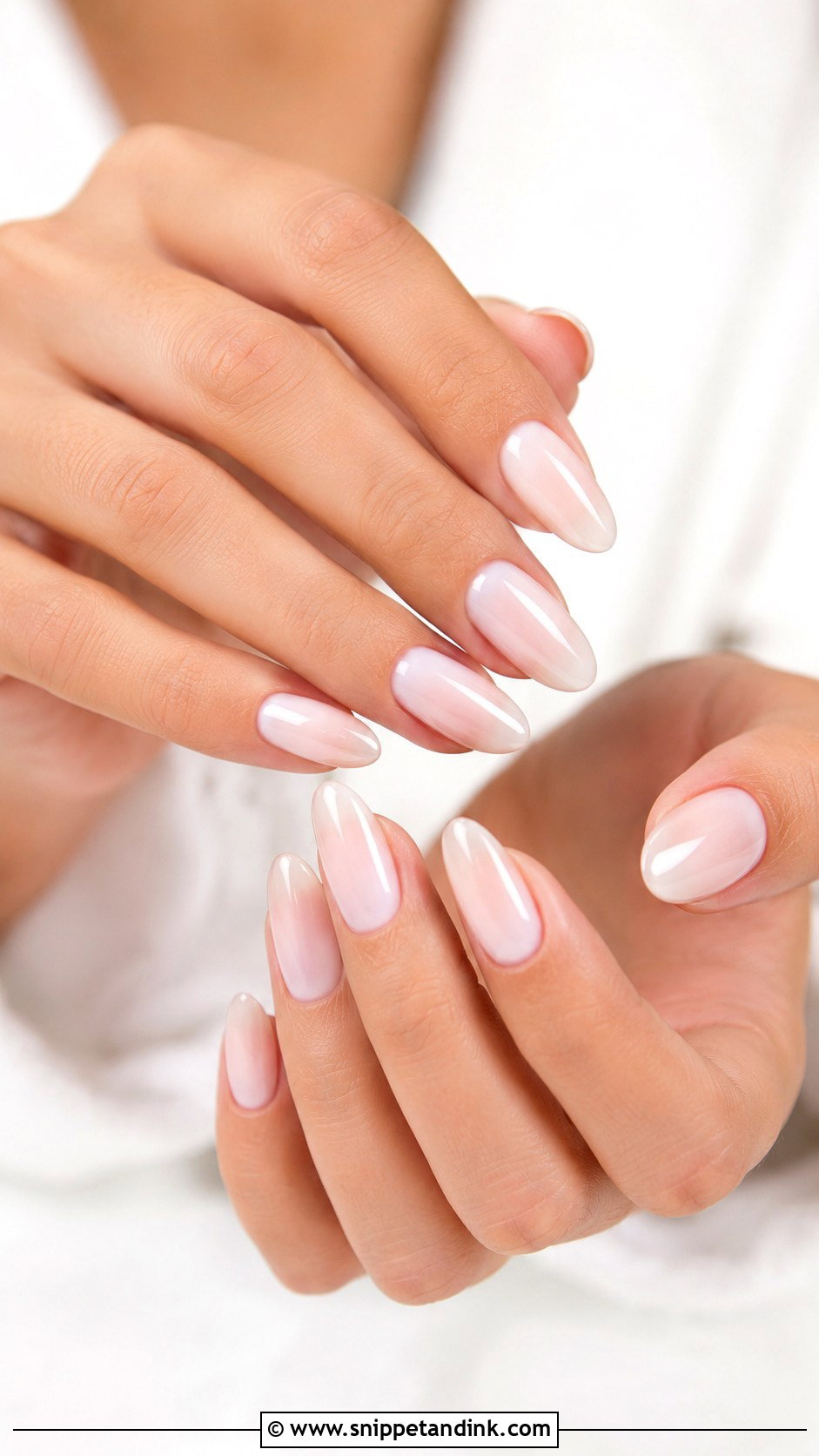 Almond Bridal Nails - Snippet and Ink - 20 Bridal Nail Inspo 2025 Ideas