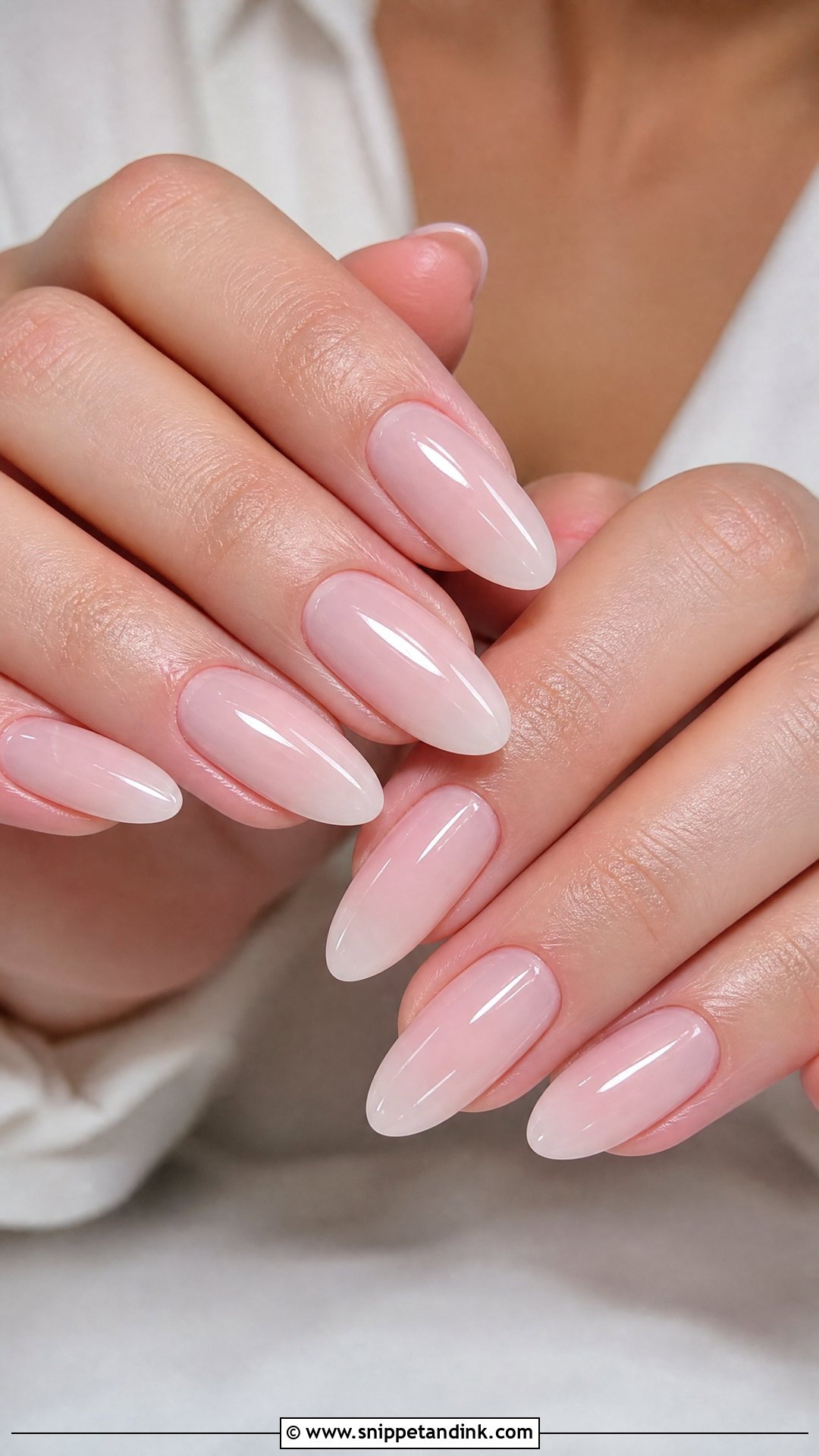 Almond Bridal Nails - Snippet and Ink - 25 Bridal Wedding Nails for Bride