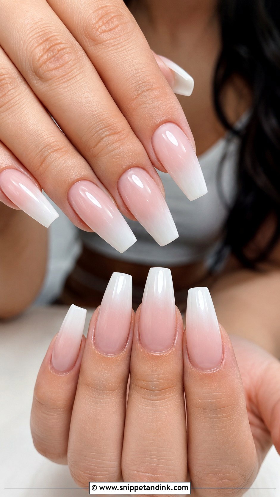 Almond Bridal Nails - Snippet and Ink - 30 Bridal Nail Ideas