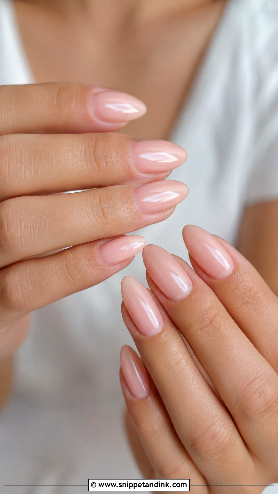 Almond Bridal Nails - Snippet and Ink - 30 Elegant Bridal Nails Wedding