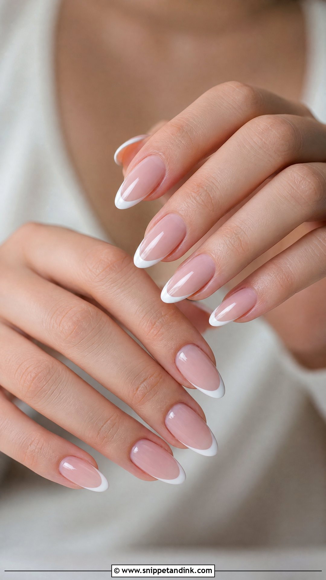 Almond Bridal Nails - Snippet and Ink - 35 Bridal Nails Wedding