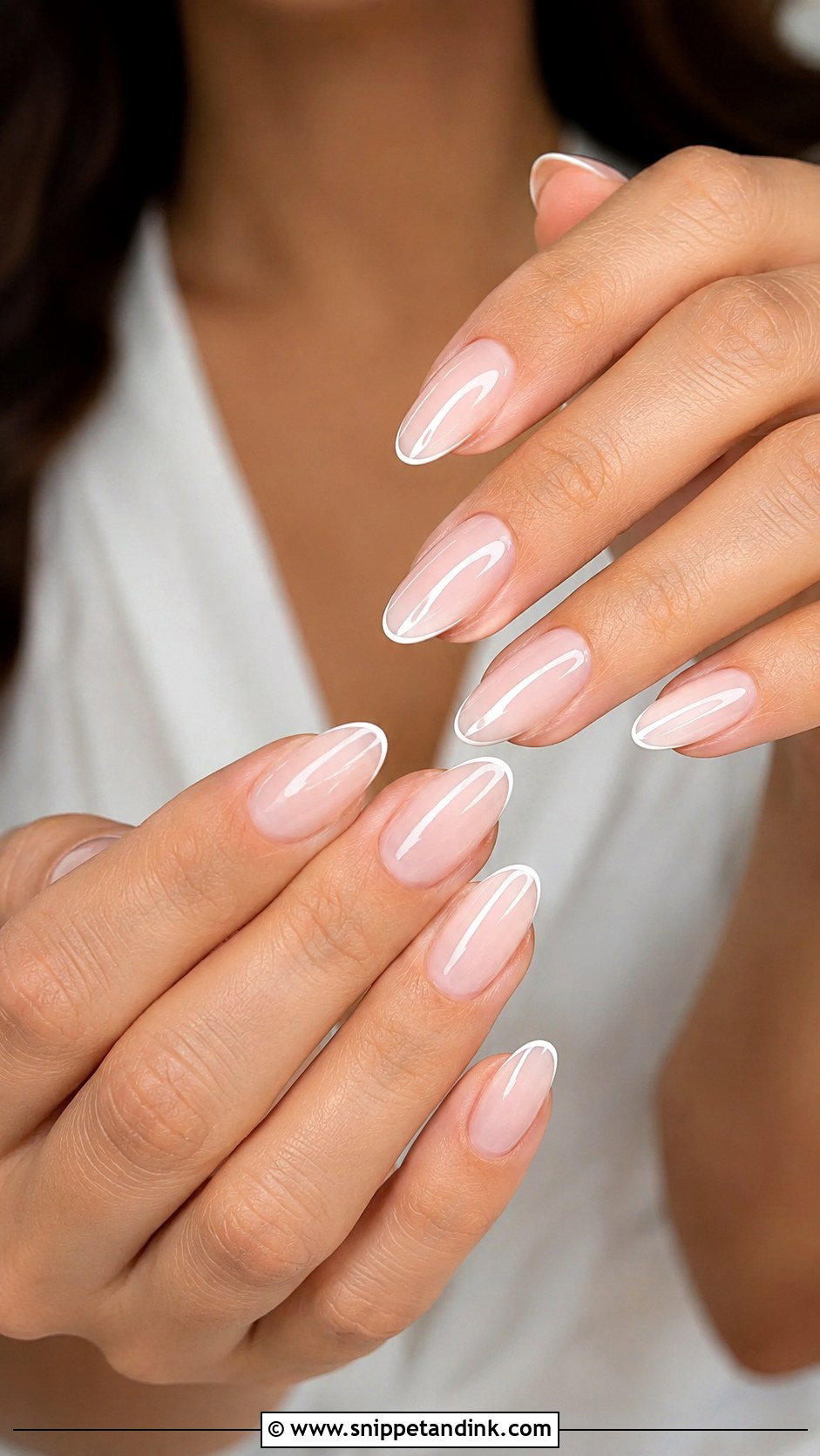 Almond Bridal Nails - Snippet and Ink - 20 Bridal Nails Art