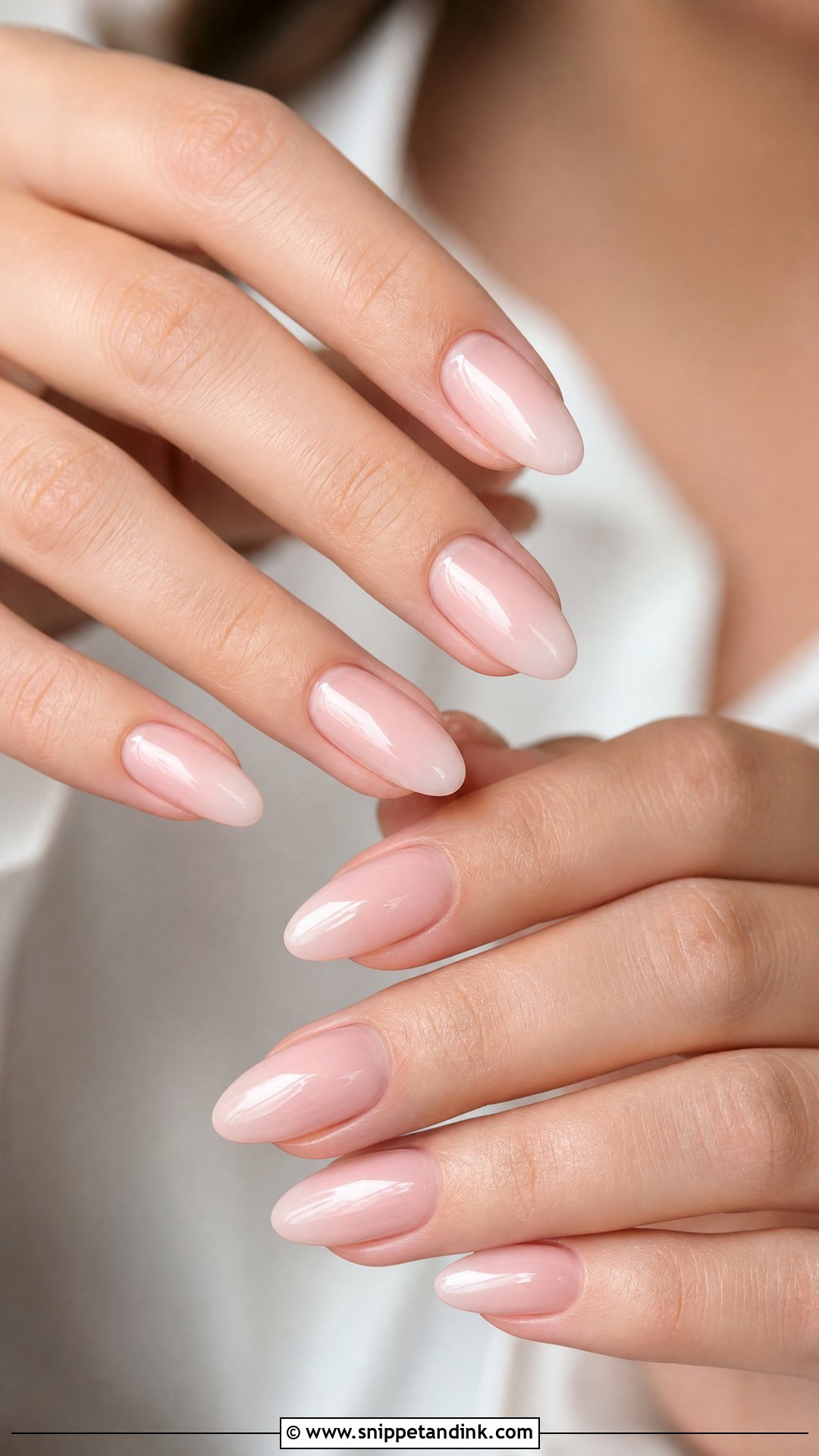 Almond Bridal Nails - Snippet and Ink - 25 Bridal Nails 2025