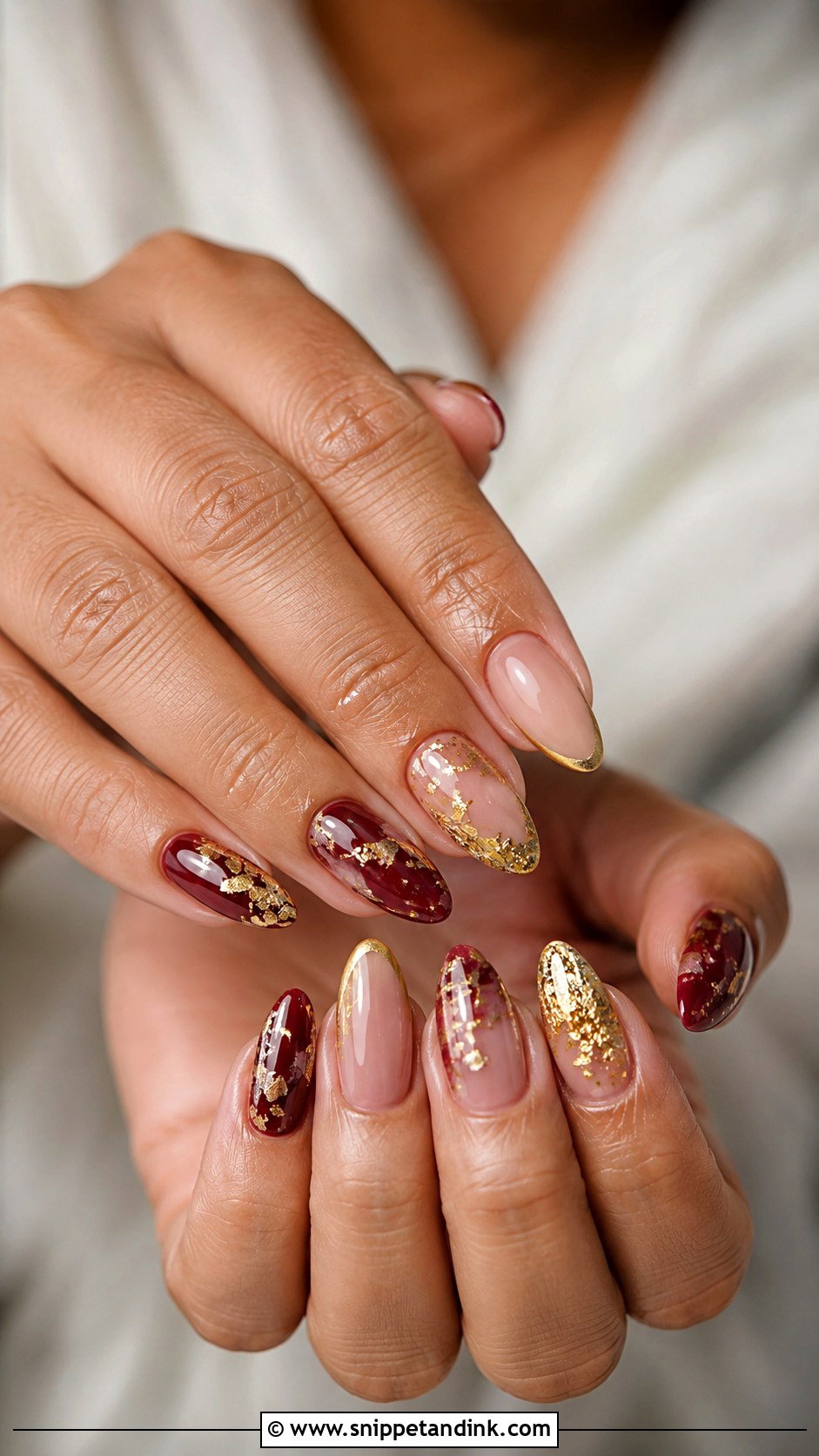 Almond Bridal Nails For Indian Wedding - Snippet and Ink - 30 Bridal Nails Wedding Indian