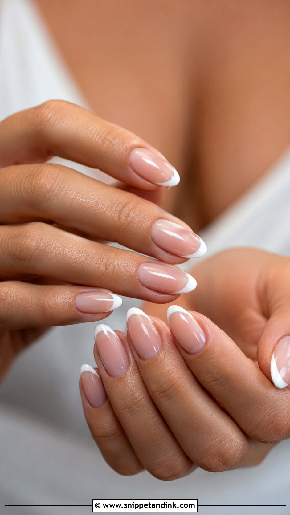 Almond Bride Nails - Snippet and Ink - 20 Bride Nails 2025