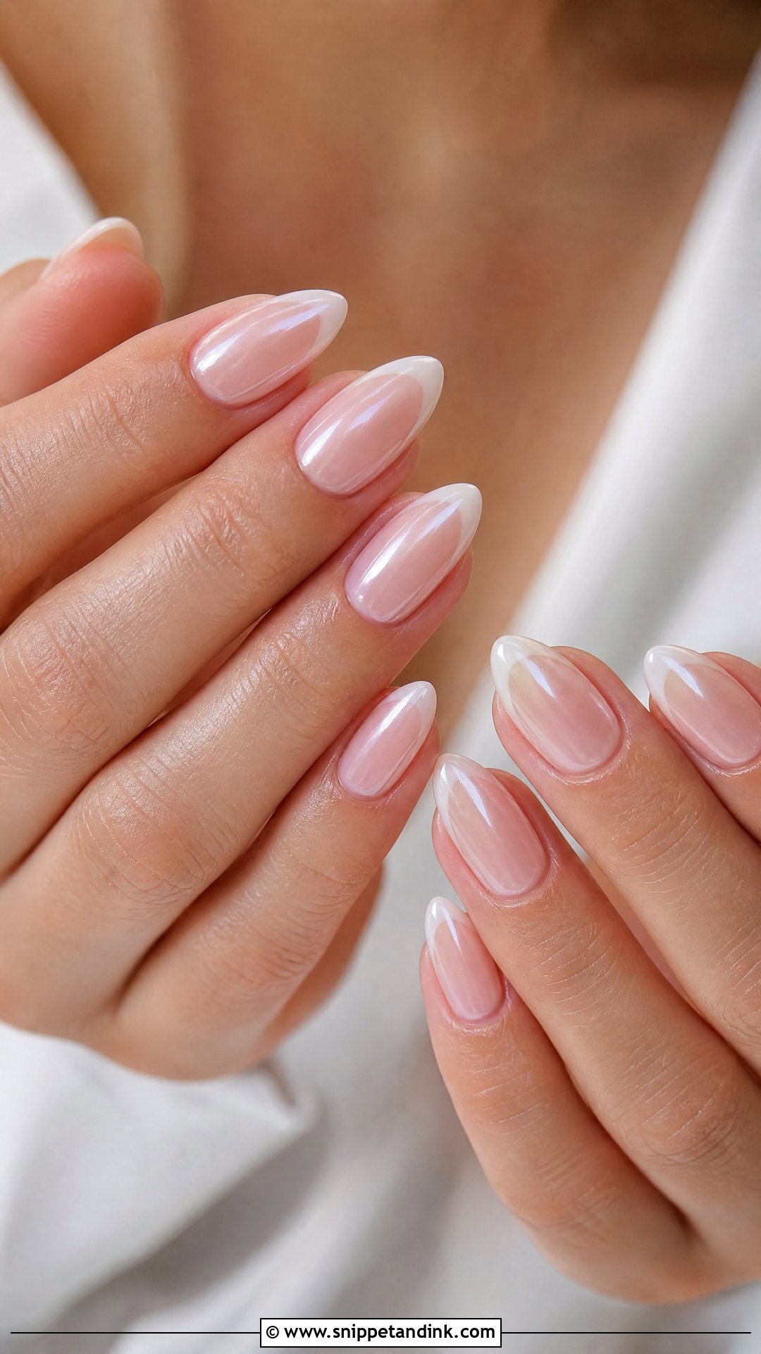 Almond Bride Nails - Snippet and Ink - 35 Bride Nails