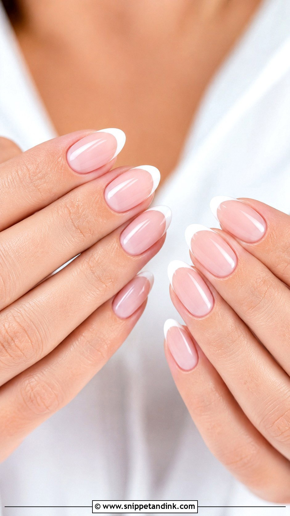 Almond Bride Nails - Snippet and Ink - 20 Bride Nail Art Ideas Wedding Day