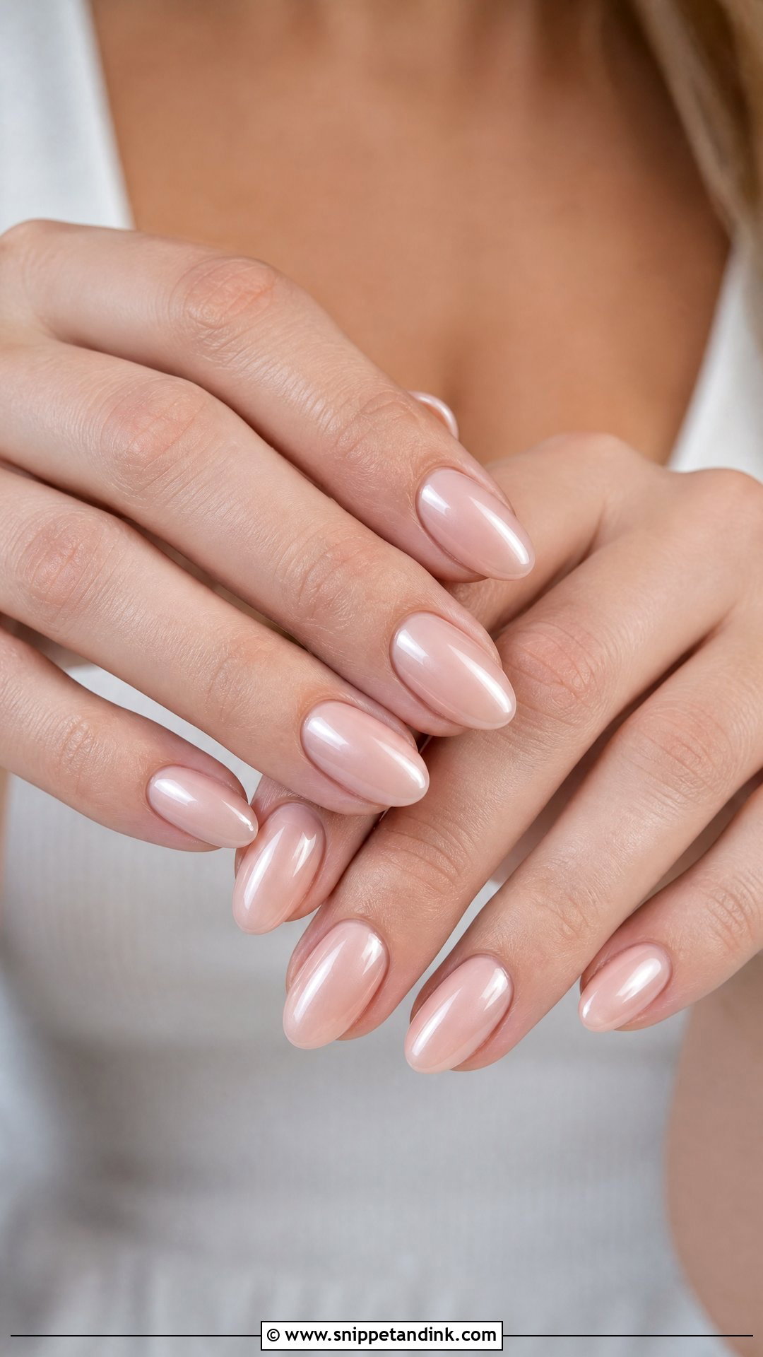 Almond Bridesmaid Nails - Snippet and Ink - 25 Bridesmaids Nail Ideas