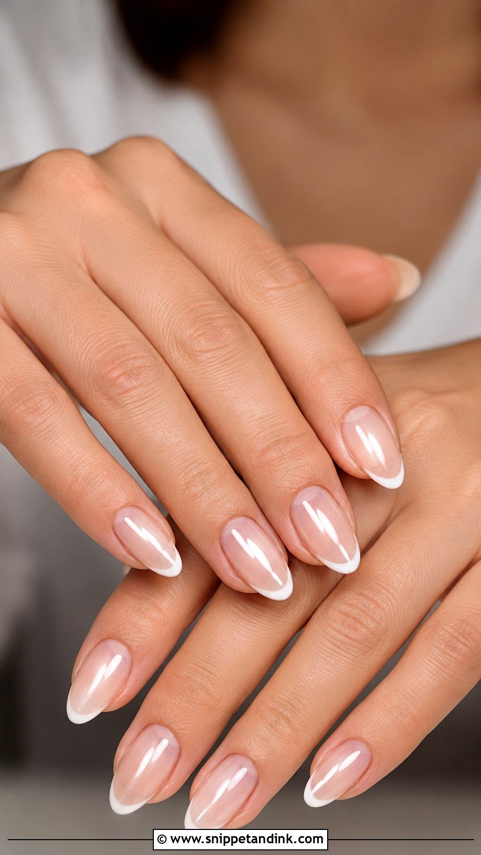 Almond Bridesmaid Nails - Snippet and Ink - 30 Bridesmaid Nail Ideas