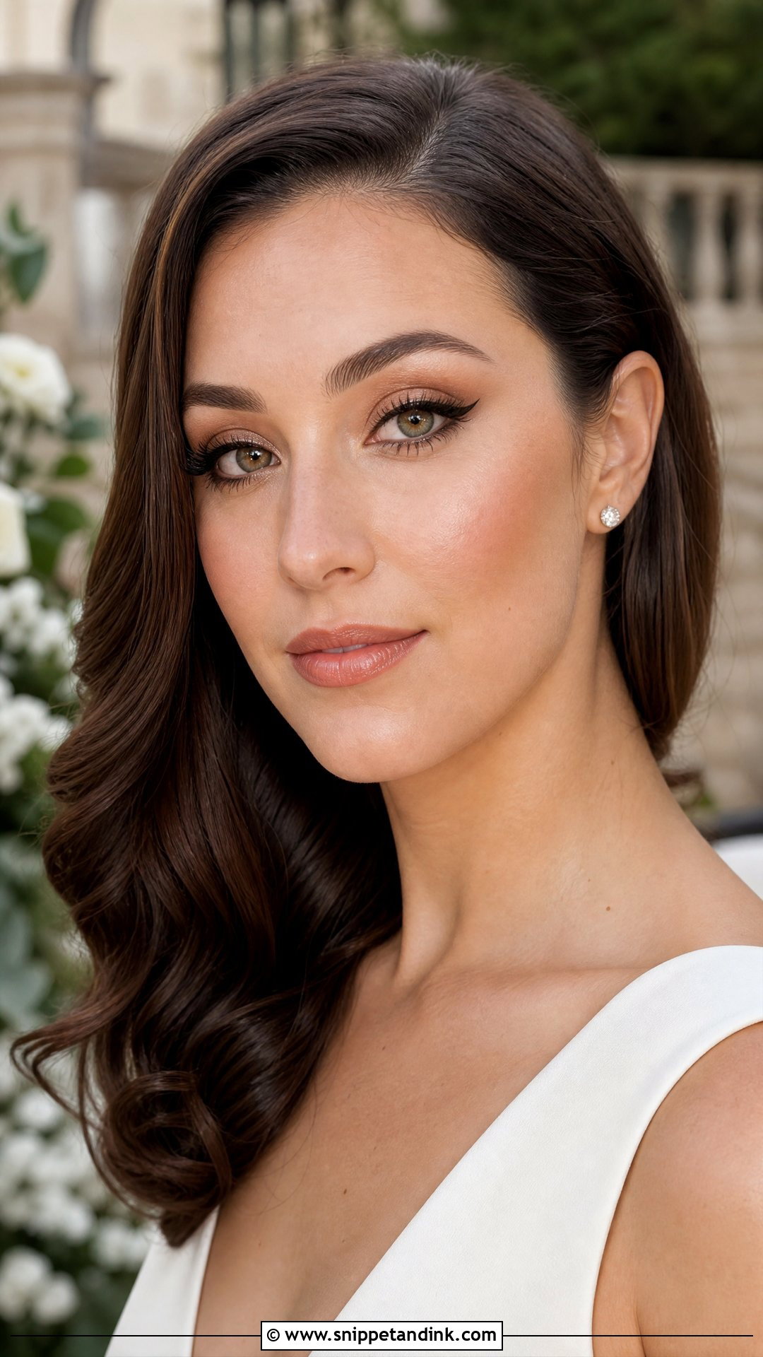 Almond Eye Cat Eye Bridal Makeup - Snippet and Ink - 20 Cat Eye Wedding Makeup Ideas