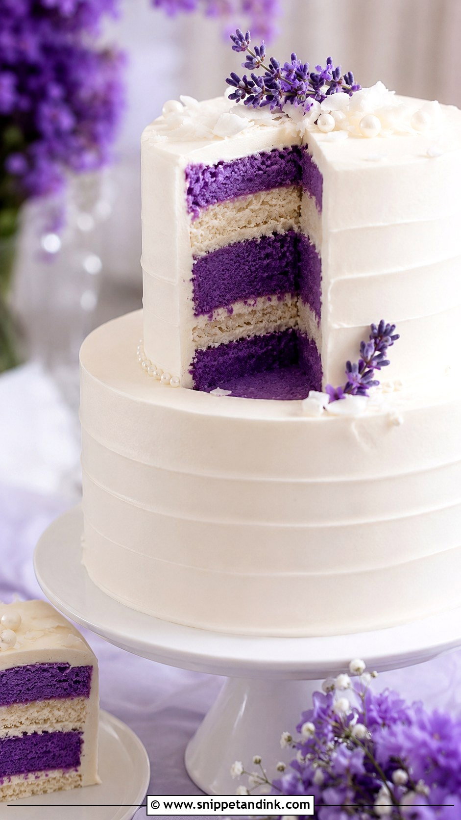 Almond Mousse Wedding Cake - Snippet and Ink - 25 Mousse Wedding Cake Ideas