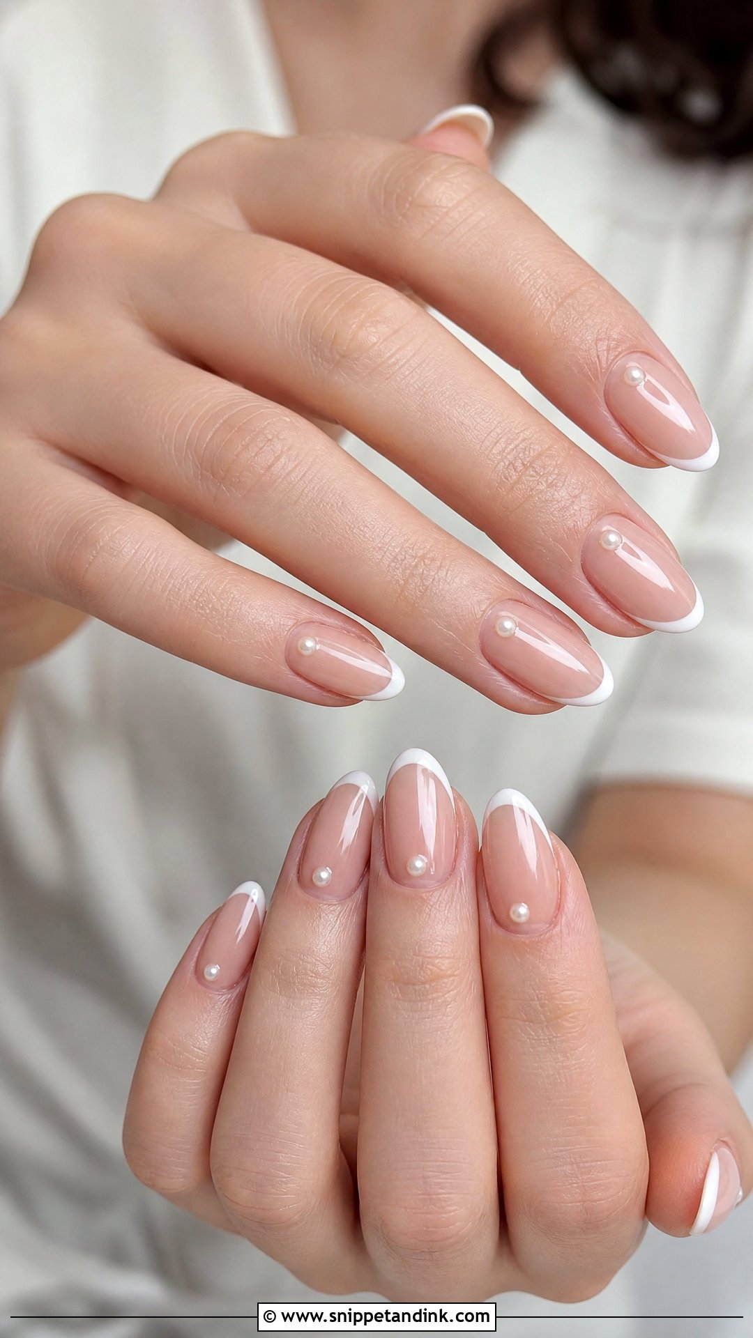Almond Spring Wedding Nails - Snippet and Ink - 25 Spring Wedding Nails