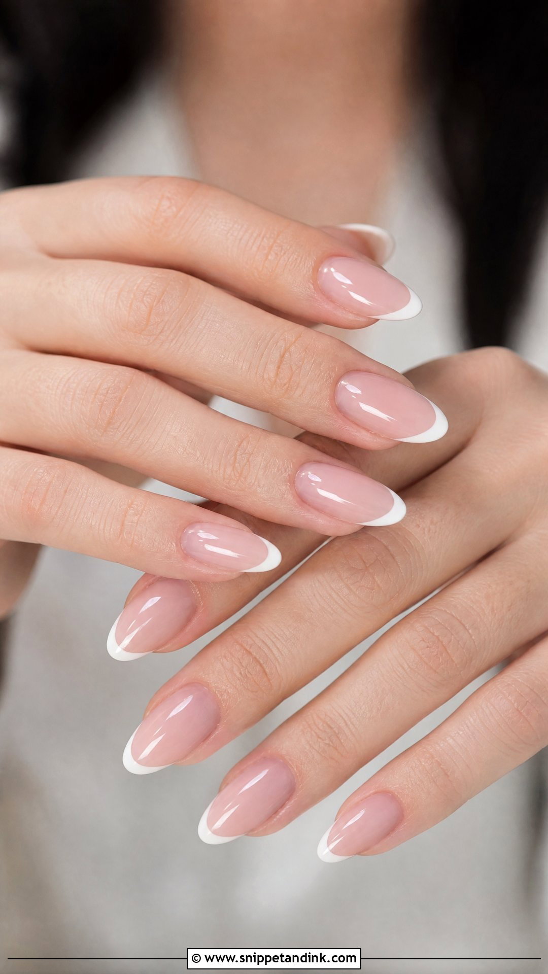 Almond Wedding Acrylic Nails - Snippet and Ink - 25 Wedding Acrylic Nails