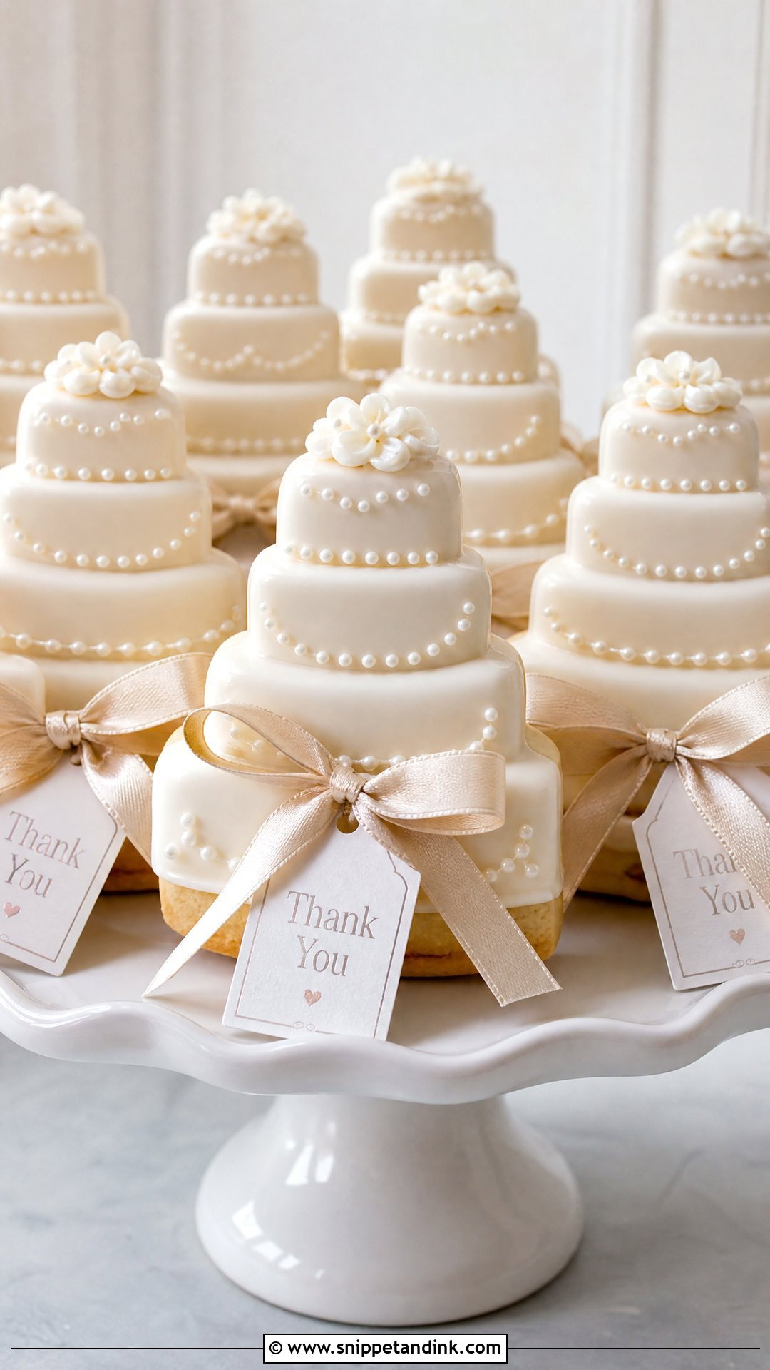 Almond Wedding Cake Cookies - Snippet and Ink - 20 Wedding Cake Cookies