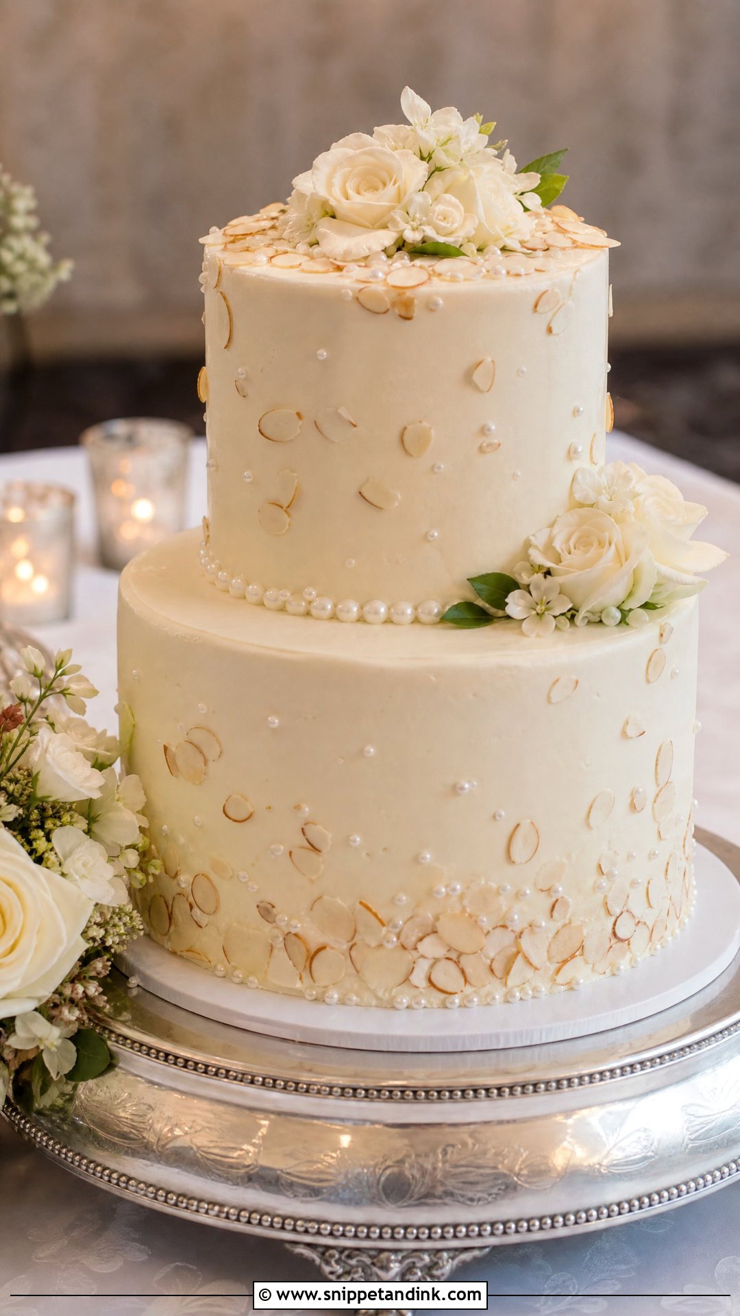 Almond Wedding Cake Recipe - Snippet and Ink - 20 Wedding Cake Recipe
