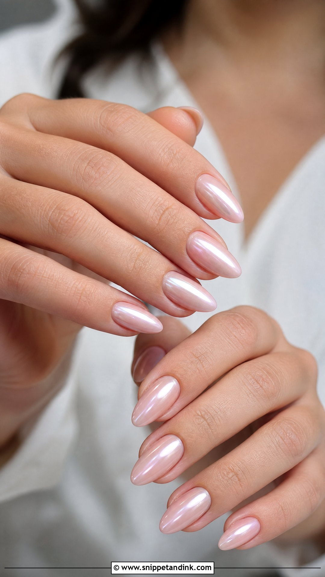 Almond Wedding Nail Extensions - Snippet and Ink - 25 Nail Extension Designs for Wedding