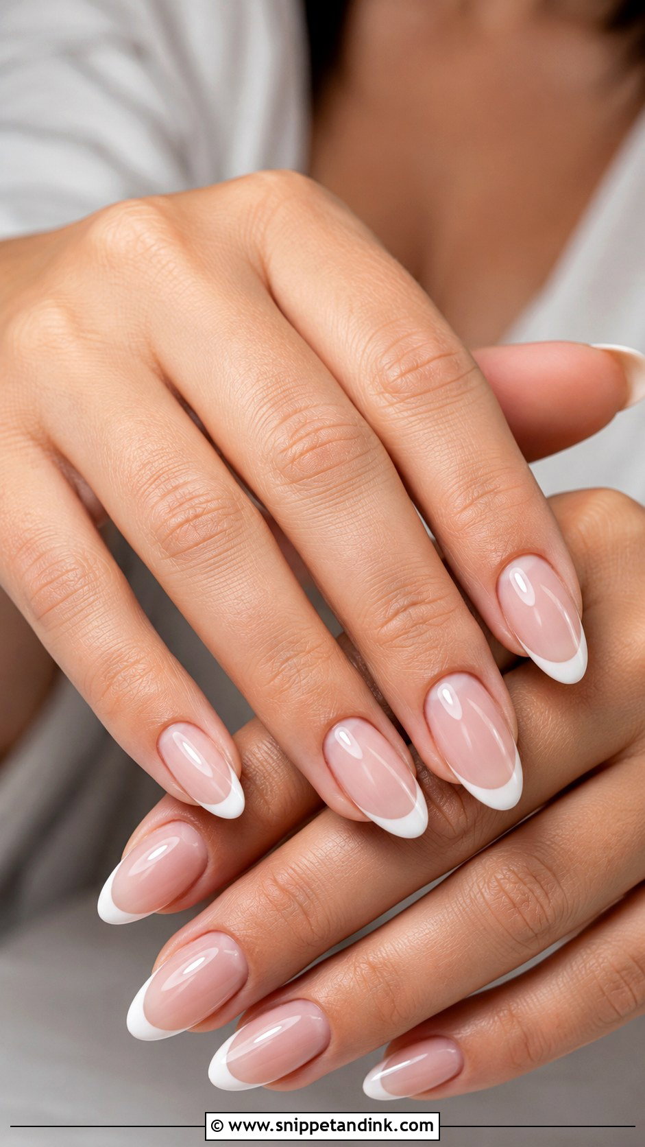 Almond Wedding Nail Extensions - Snippet and Ink - 20 Wedding Nail Extensions Ideas