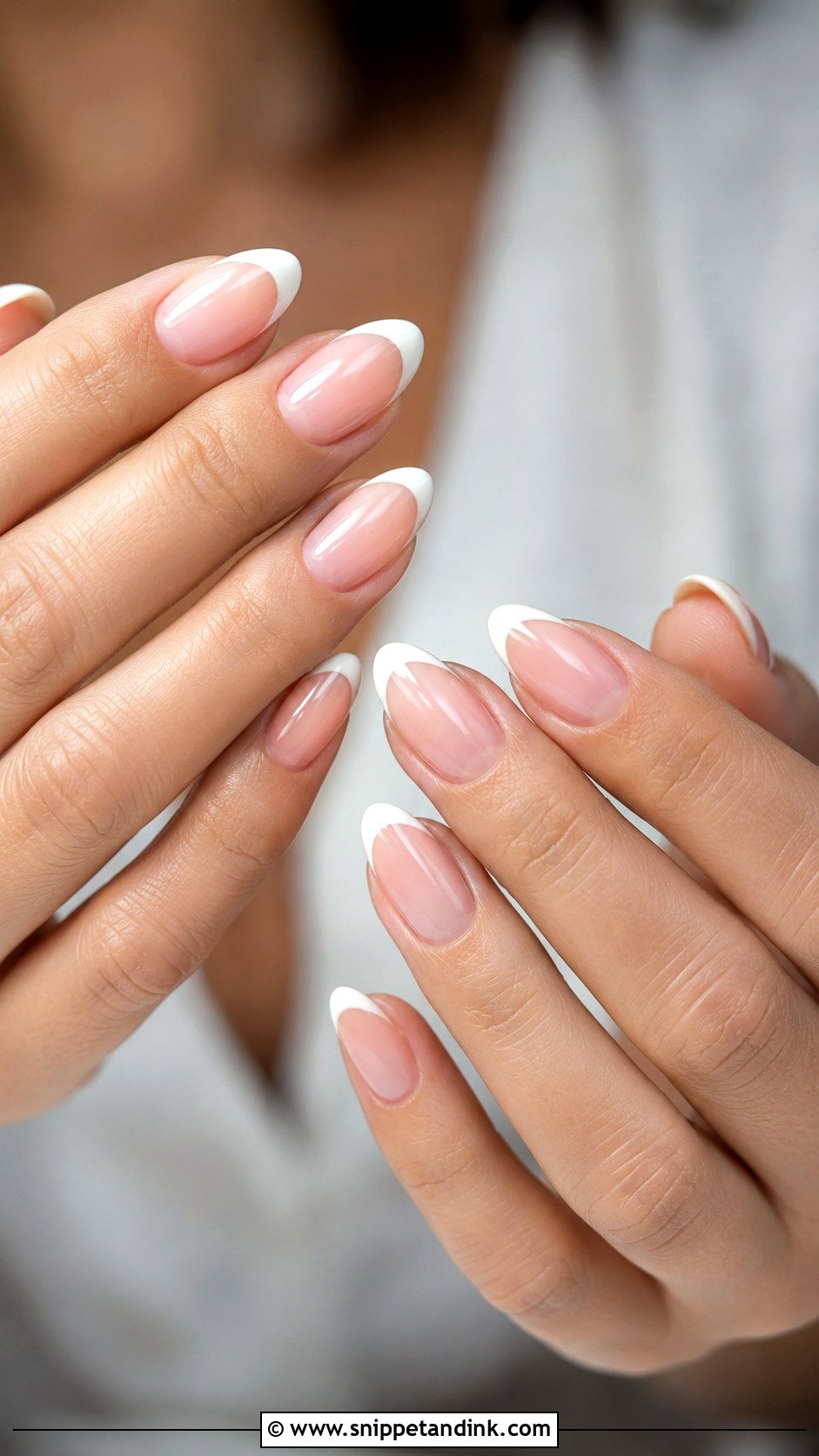 Almond Wedding Nails - Snippet and Ink - 20 Pretty Wedding Nails