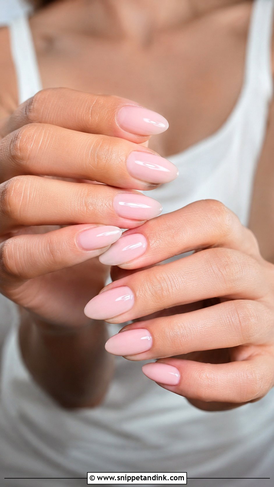 Almond Wedding Nails - Snippet and Ink - 20 Simple Nails for Wedding
