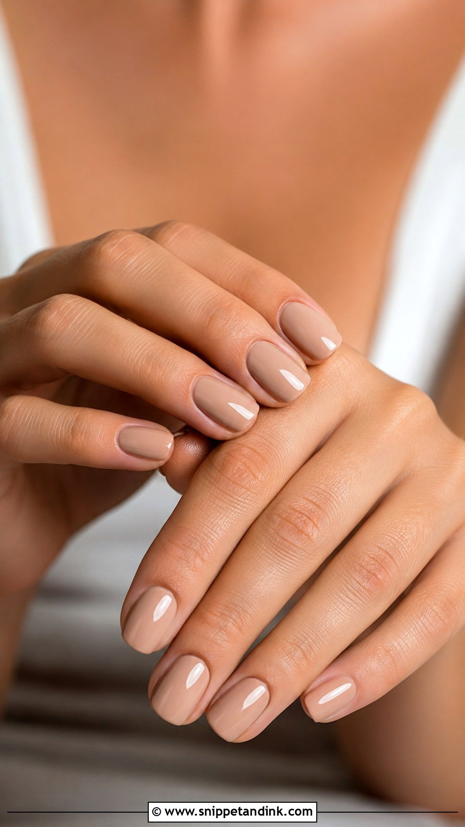 Almond Wedding Nails - Snippet and Ink - 20 Simple Wedding Nail Ideas