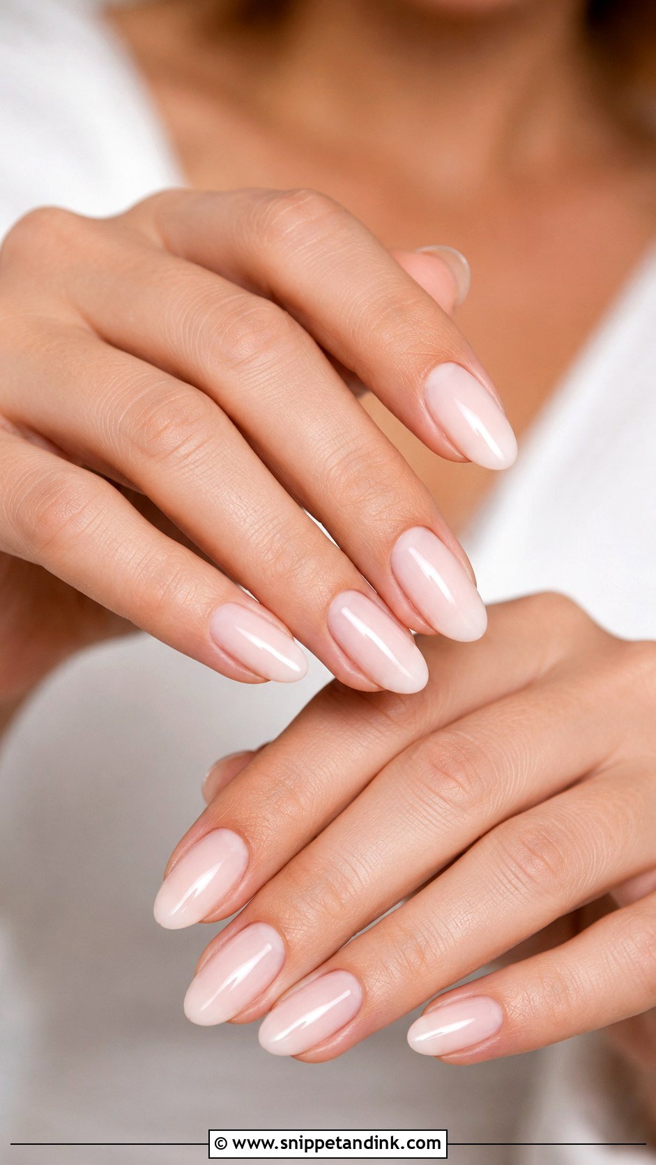 Almond Wedding Nails - Snippet and Ink - 20 Subtle Wedding Nails