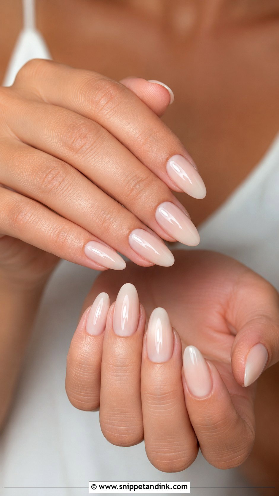 Almond Wedding Nails - Snippet and Ink - 20 Wedding Nail Ideas 2025