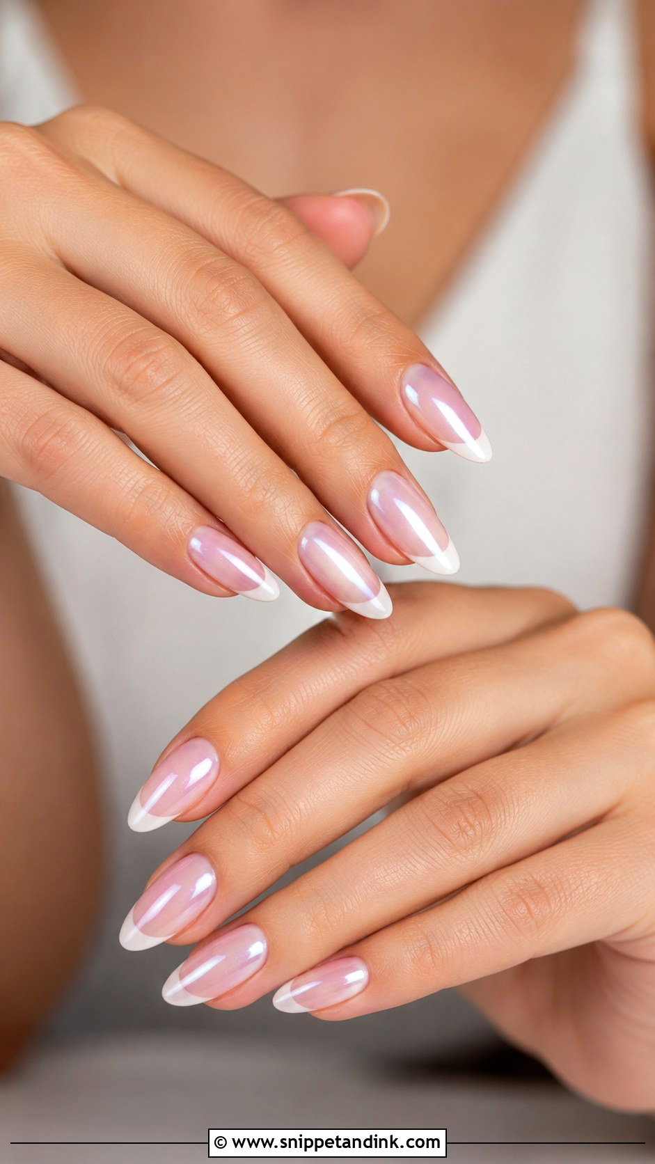 Almond Wedding Nails - Snippet and Ink - 20 Wedding Nails Design 2025