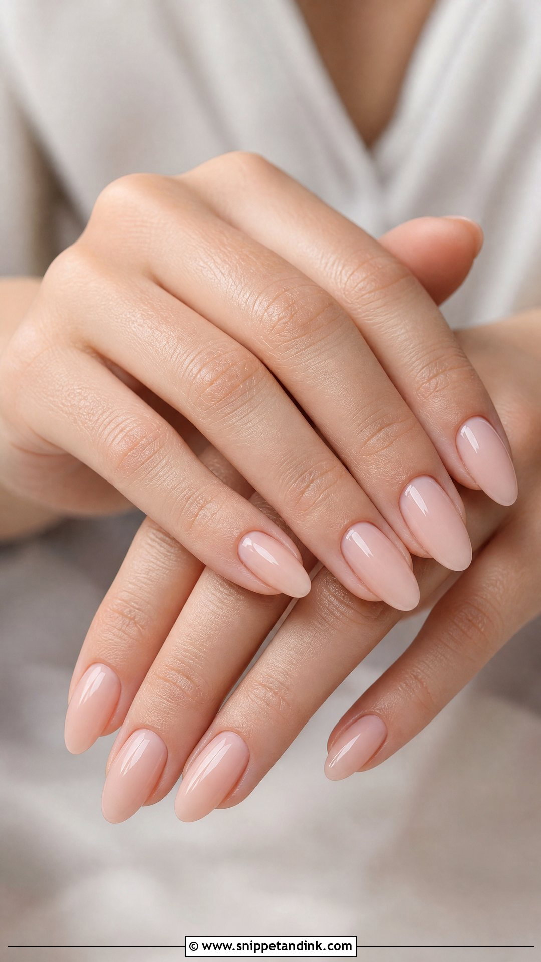 Almond Wedding Nails - Snippet and Ink - 25 Best Wedding Nails