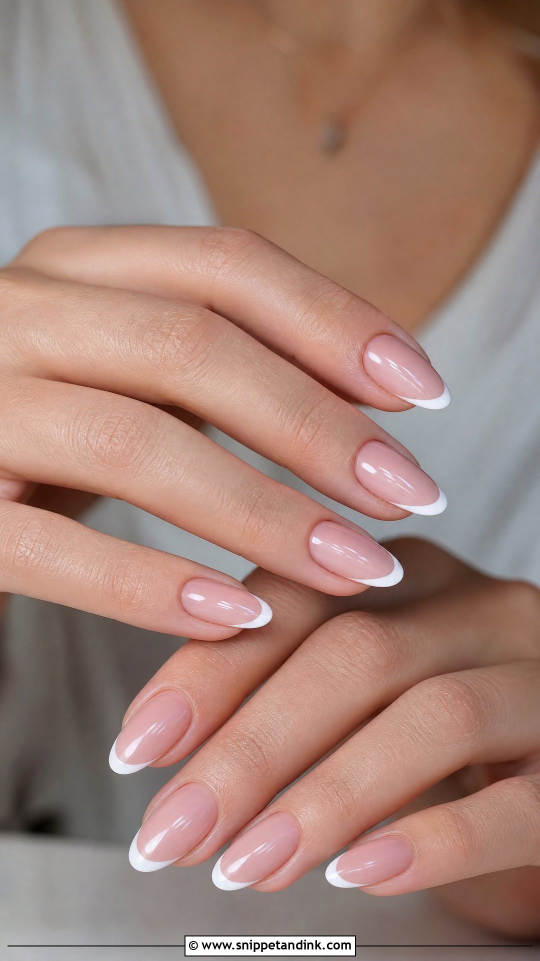 Almond Wedding Nails - Snippet and Ink - 25 Cute Wedding Nails