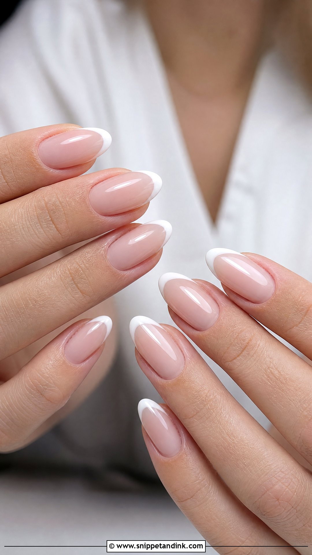 Almond Wedding Nails - Snippet and Ink - 25 Elegant Wedding Nails