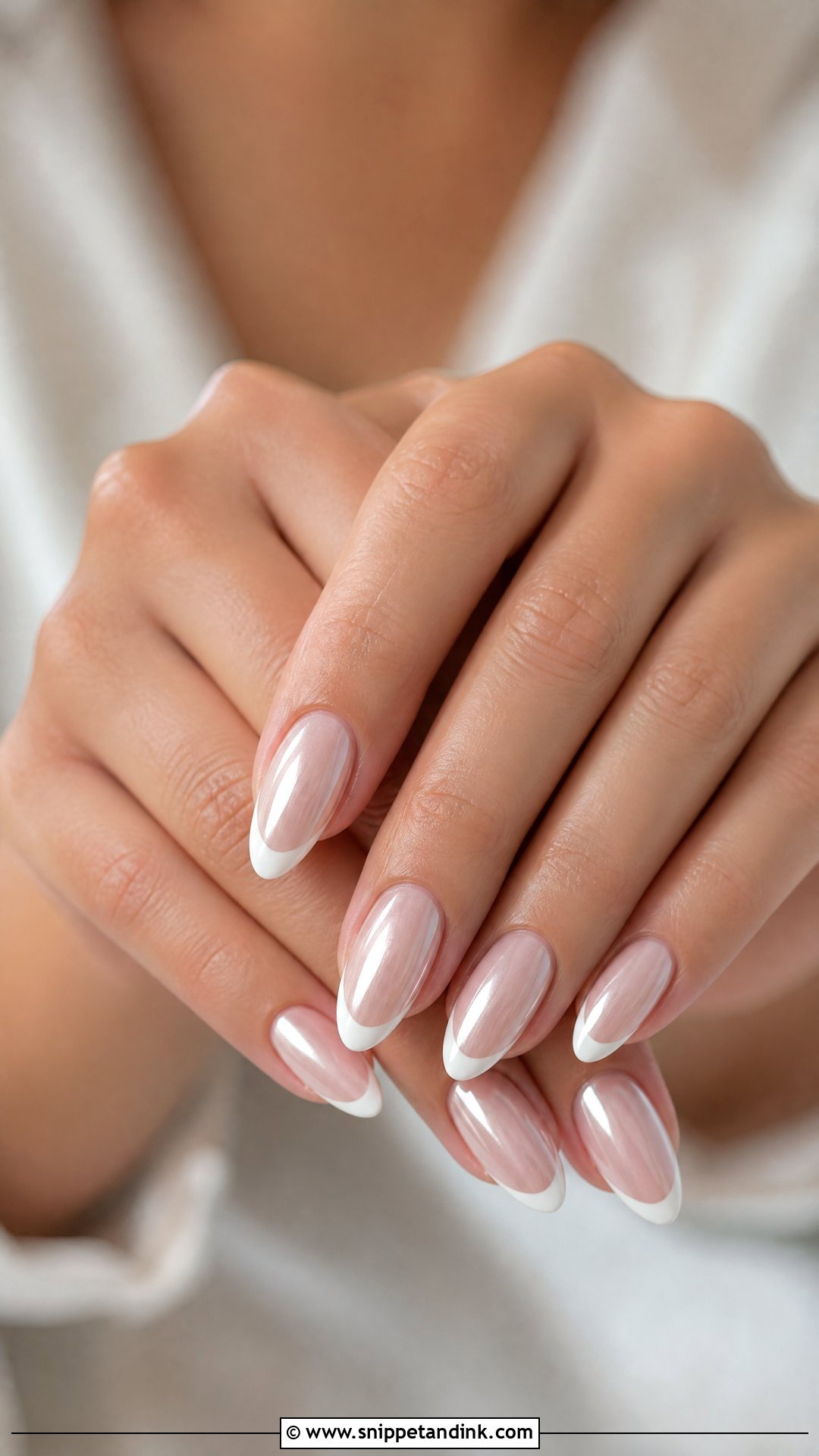 Almond Wedding Nails - Snippet and Ink - 25 Nail Ideas for Wedding