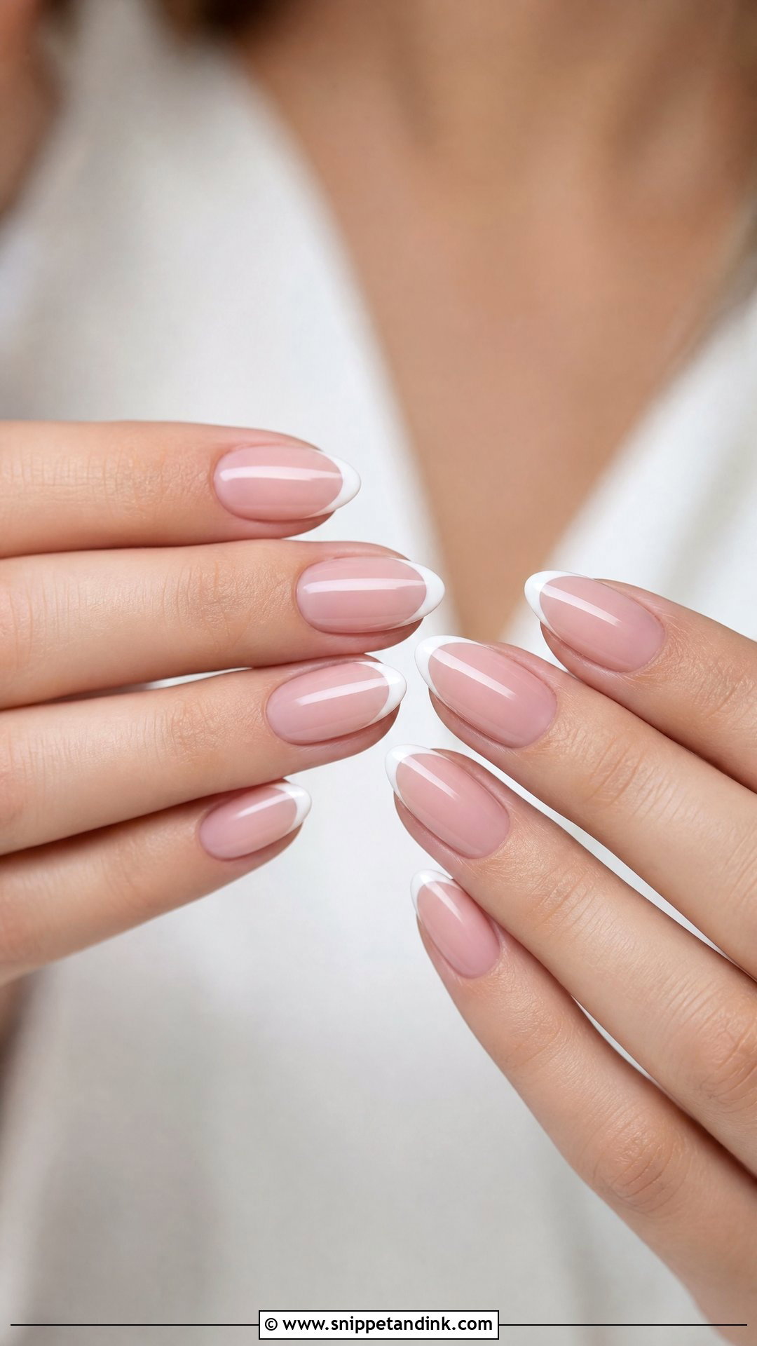 Almond Wedding Nails - Snippet and Ink - 25 Nail Wedding for Bride Ideas