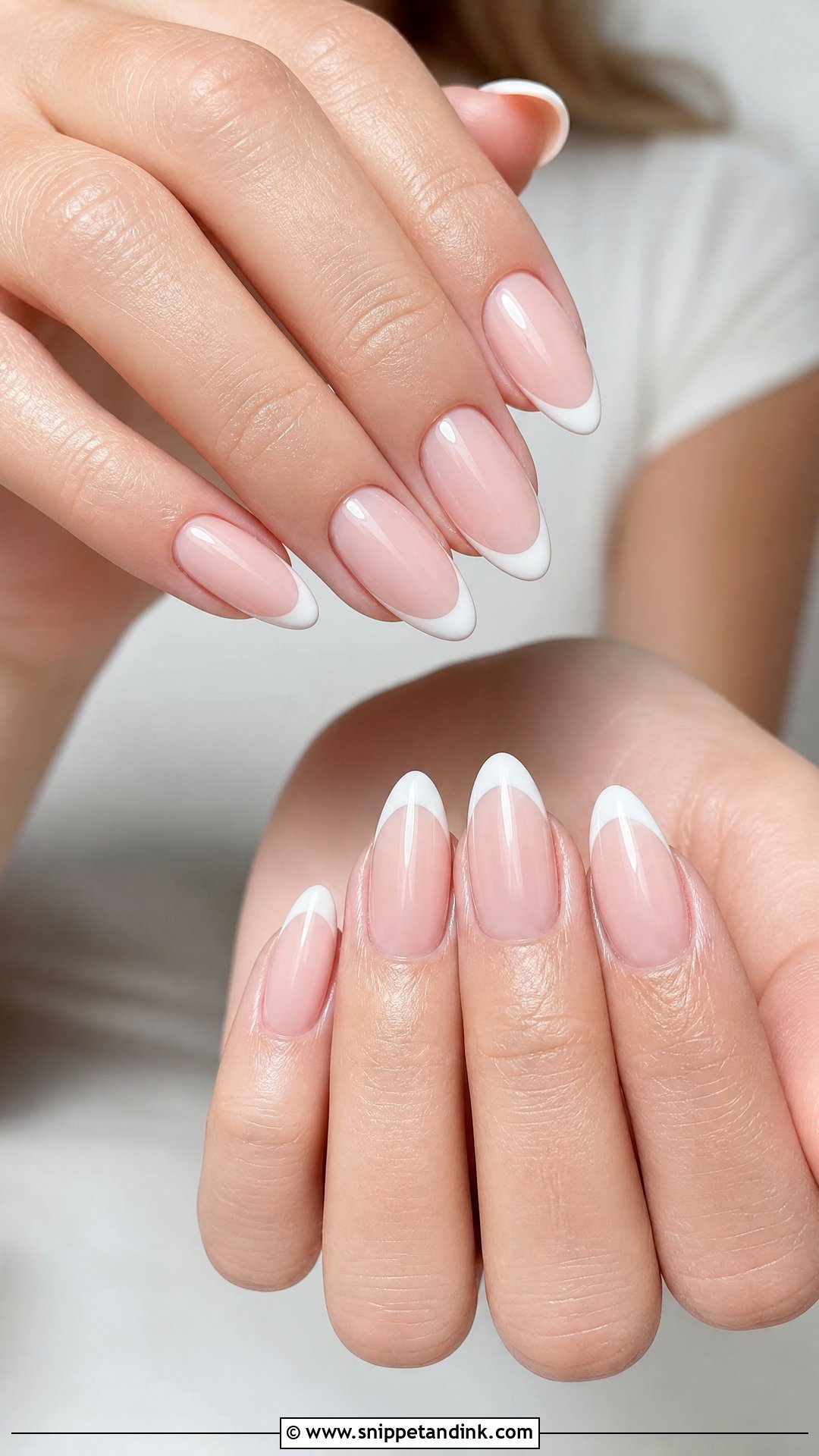 Almond Wedding Nails - Snippet and Ink - 25 Trendy Wedding Nails
