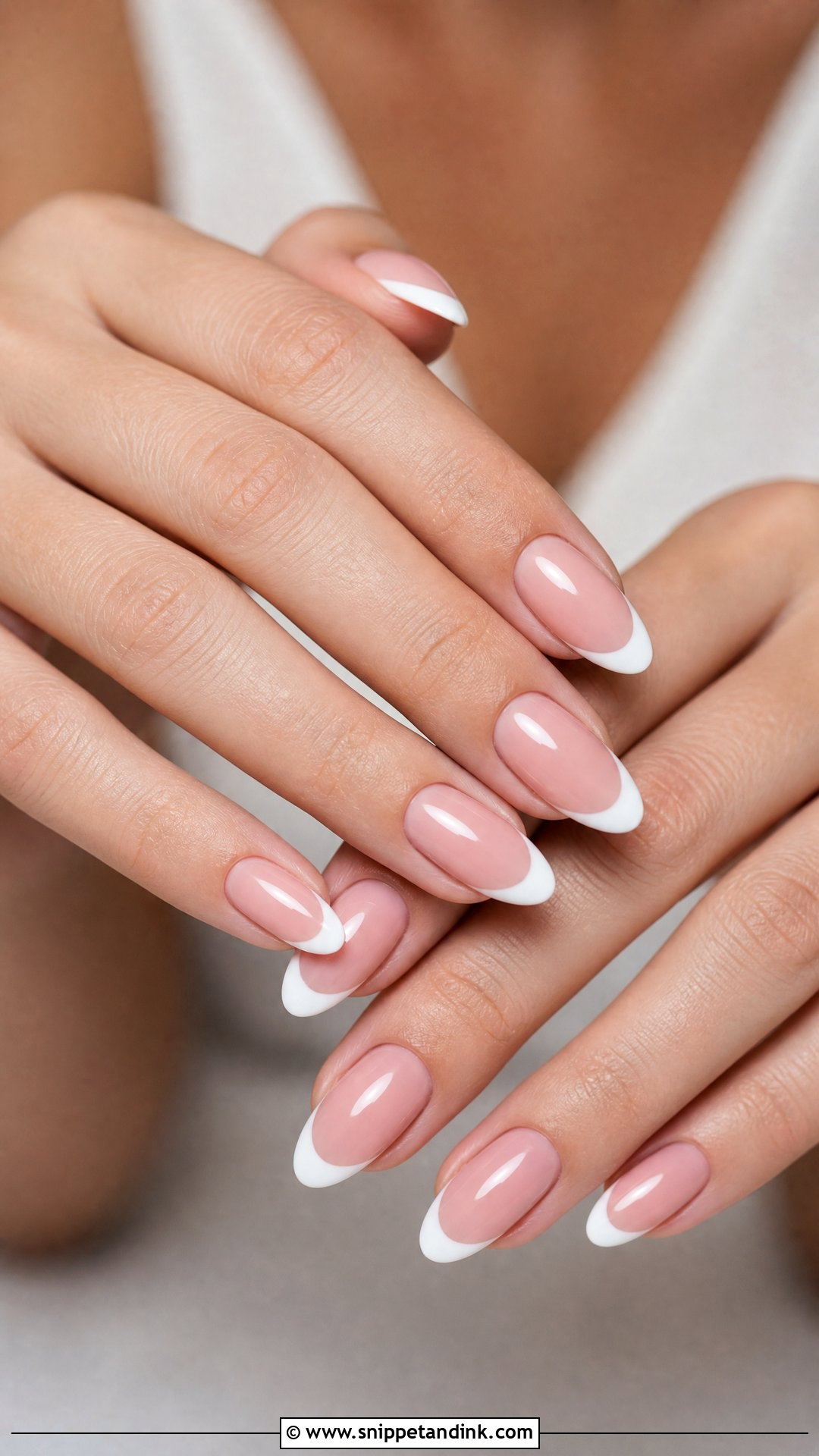 Almond Wedding Nails - Snippet and Ink - 25 Wedding Nail Ideas for the Bride