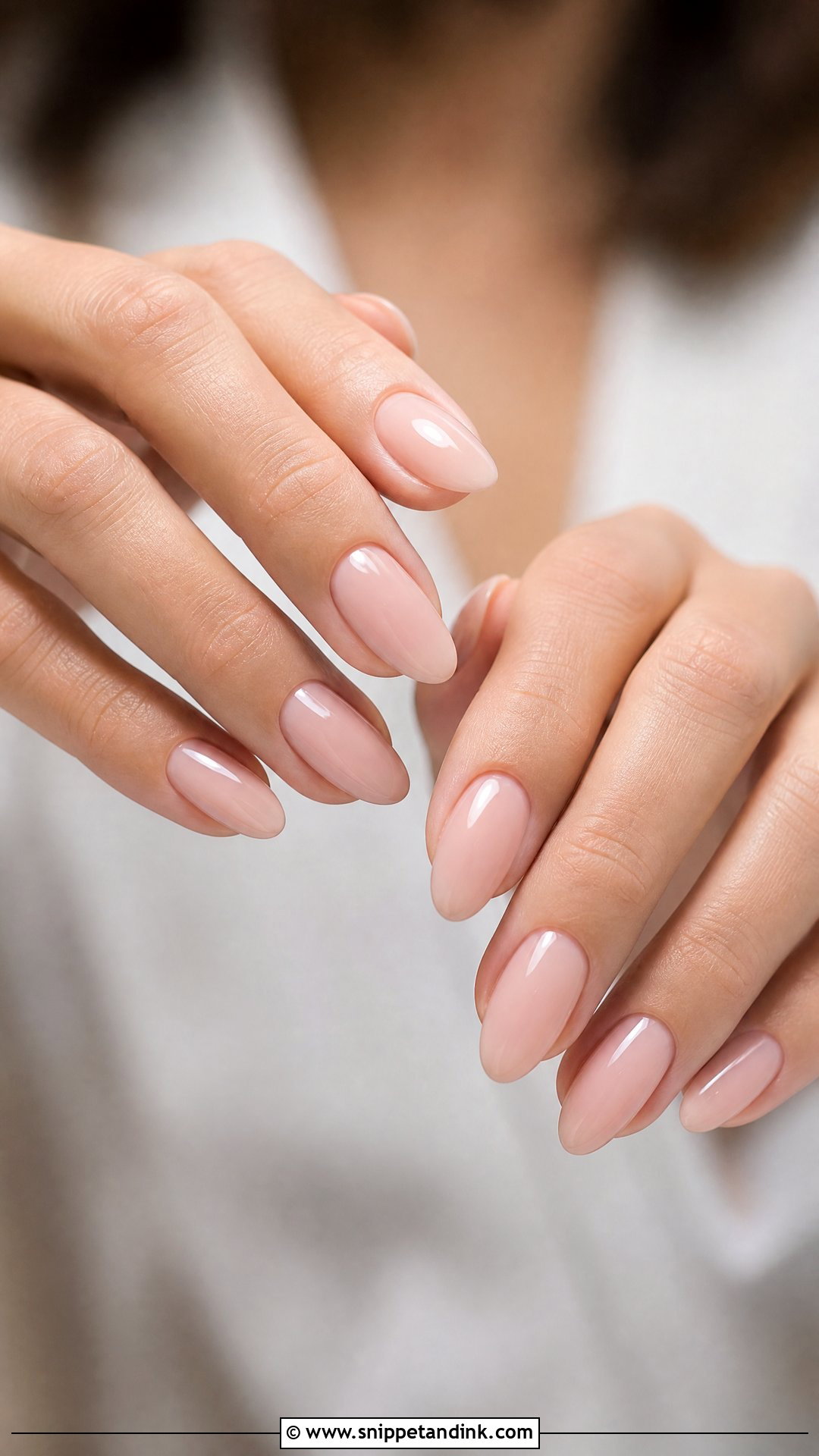 Almond Wedding Nails - Snippet and Ink - 30 Simple Wedding Nails for Bride